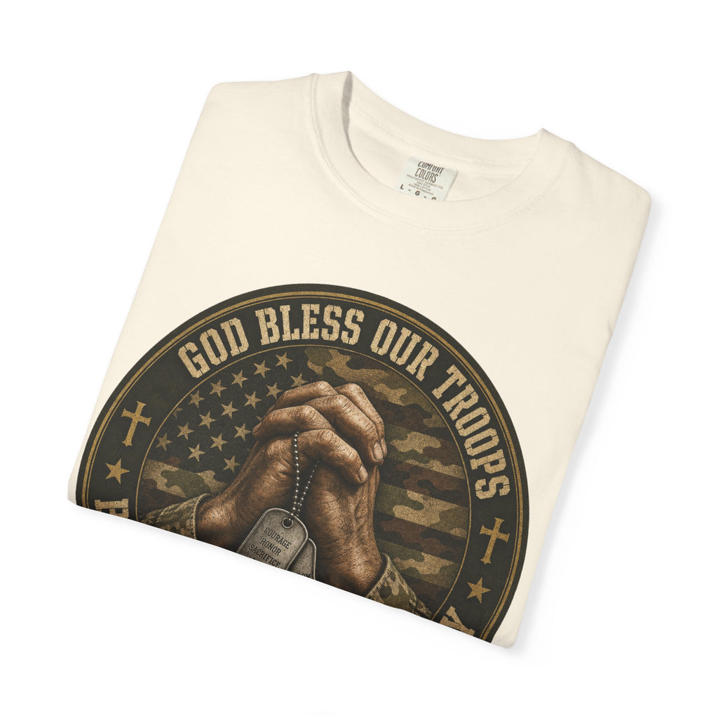 God Bless Our Troups Tee Shirt