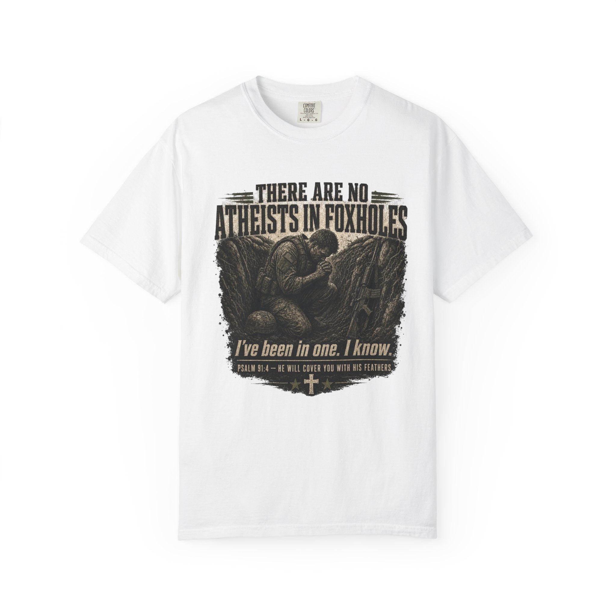 In The Foxhole With God Tee Shirt