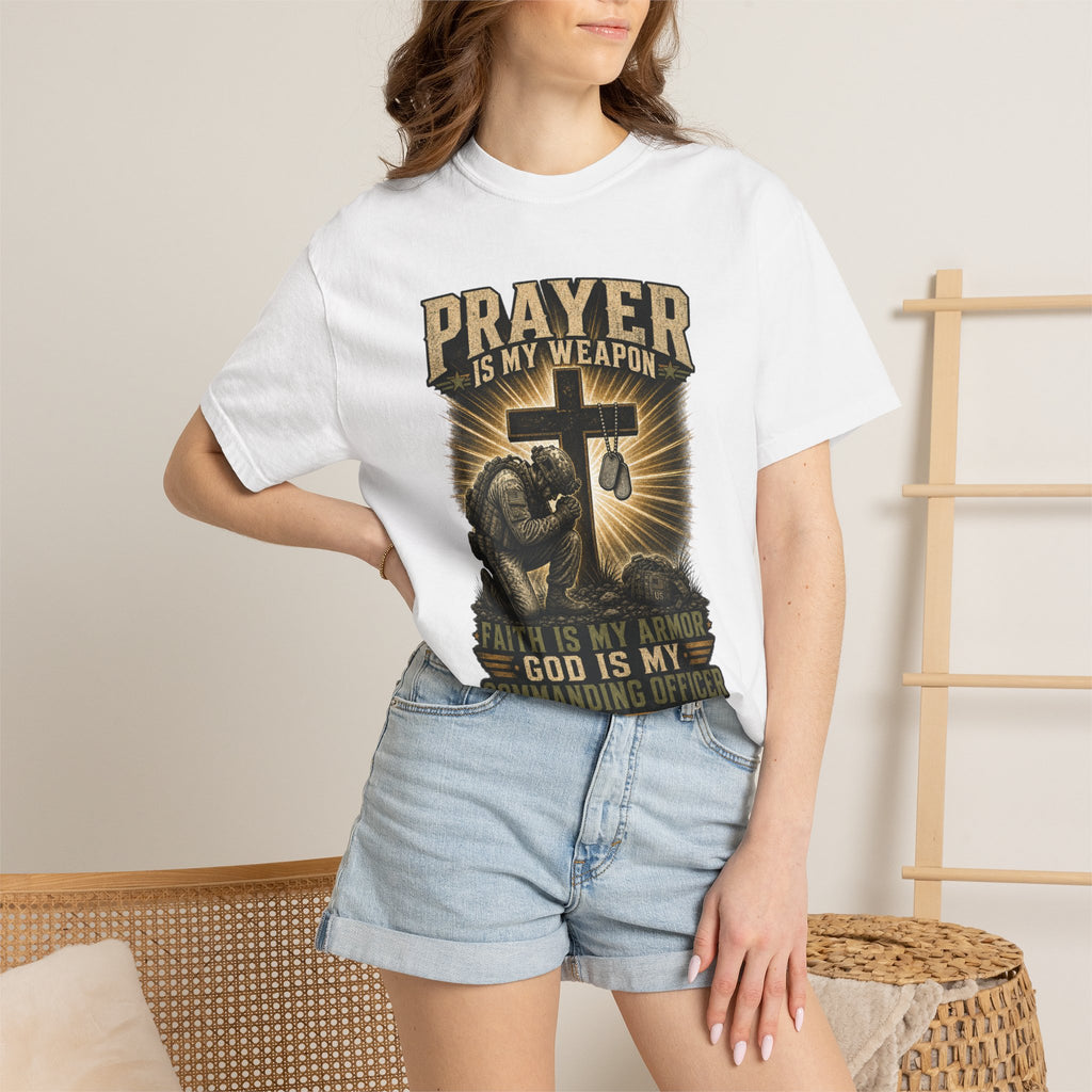 Prayer Is My Weapon Tee Shirt