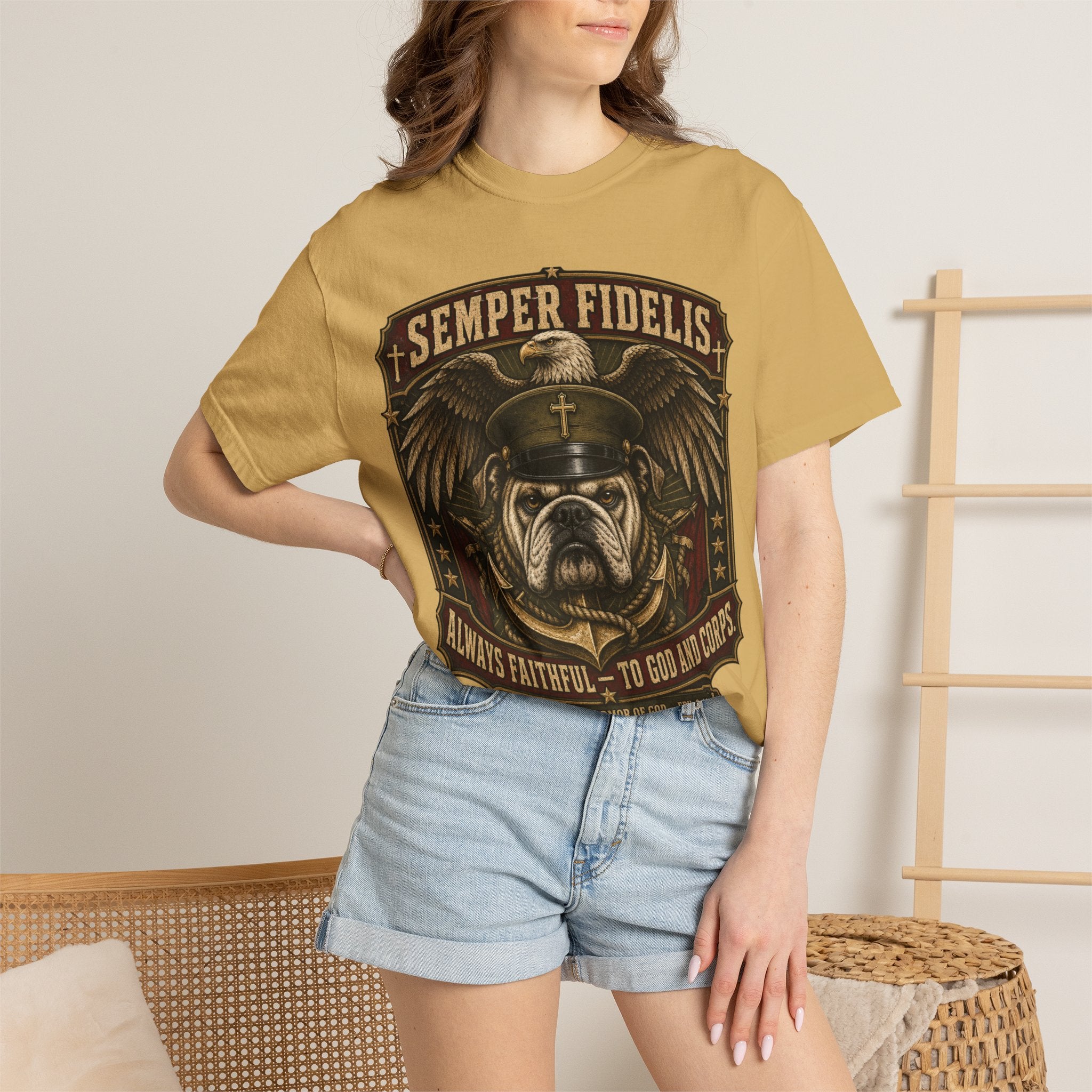 Always Faithful To God & Corps Tee Shirt