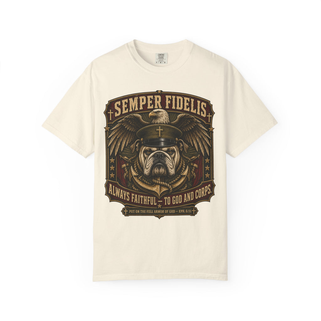Always Faithful To God & Corps Tee Shirt