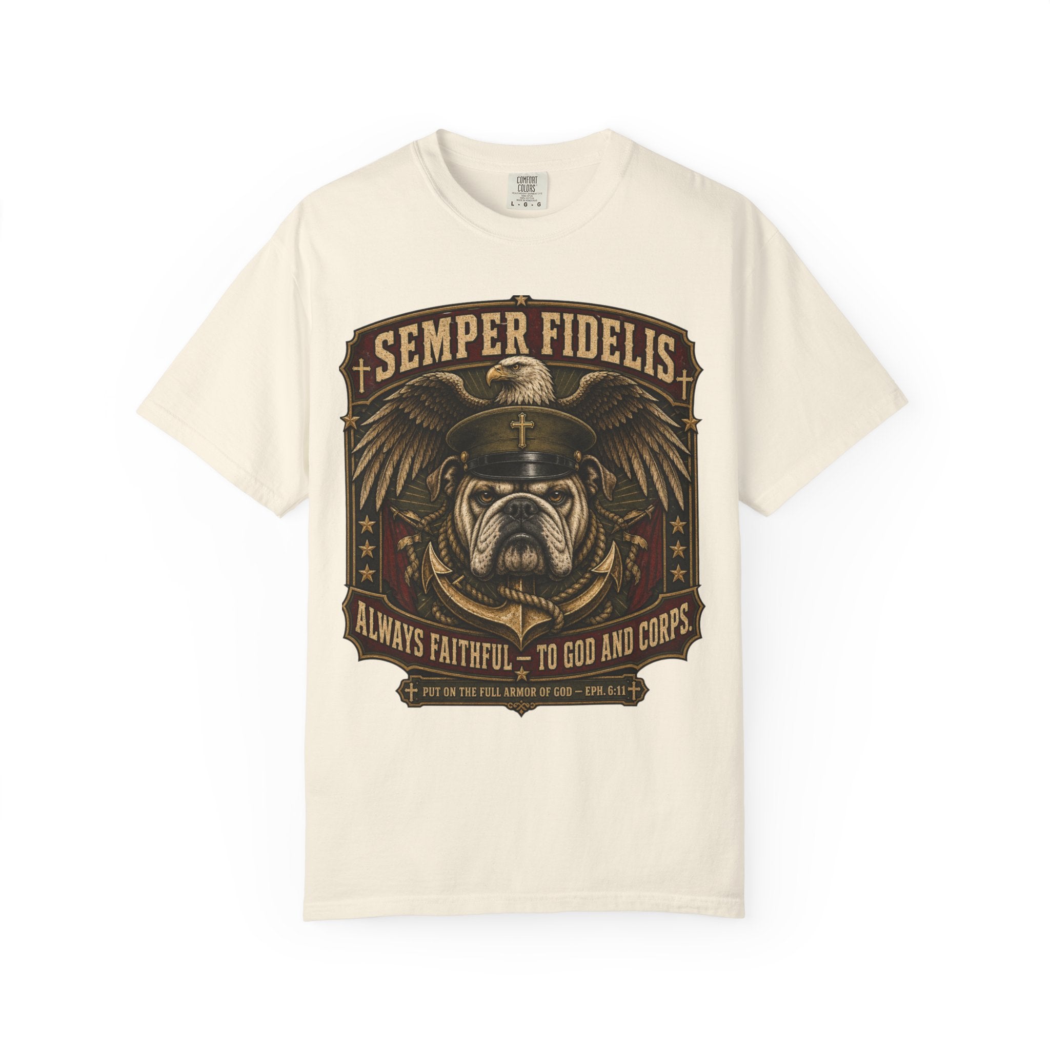 Always Faithful To God & Corps Tee Shirt