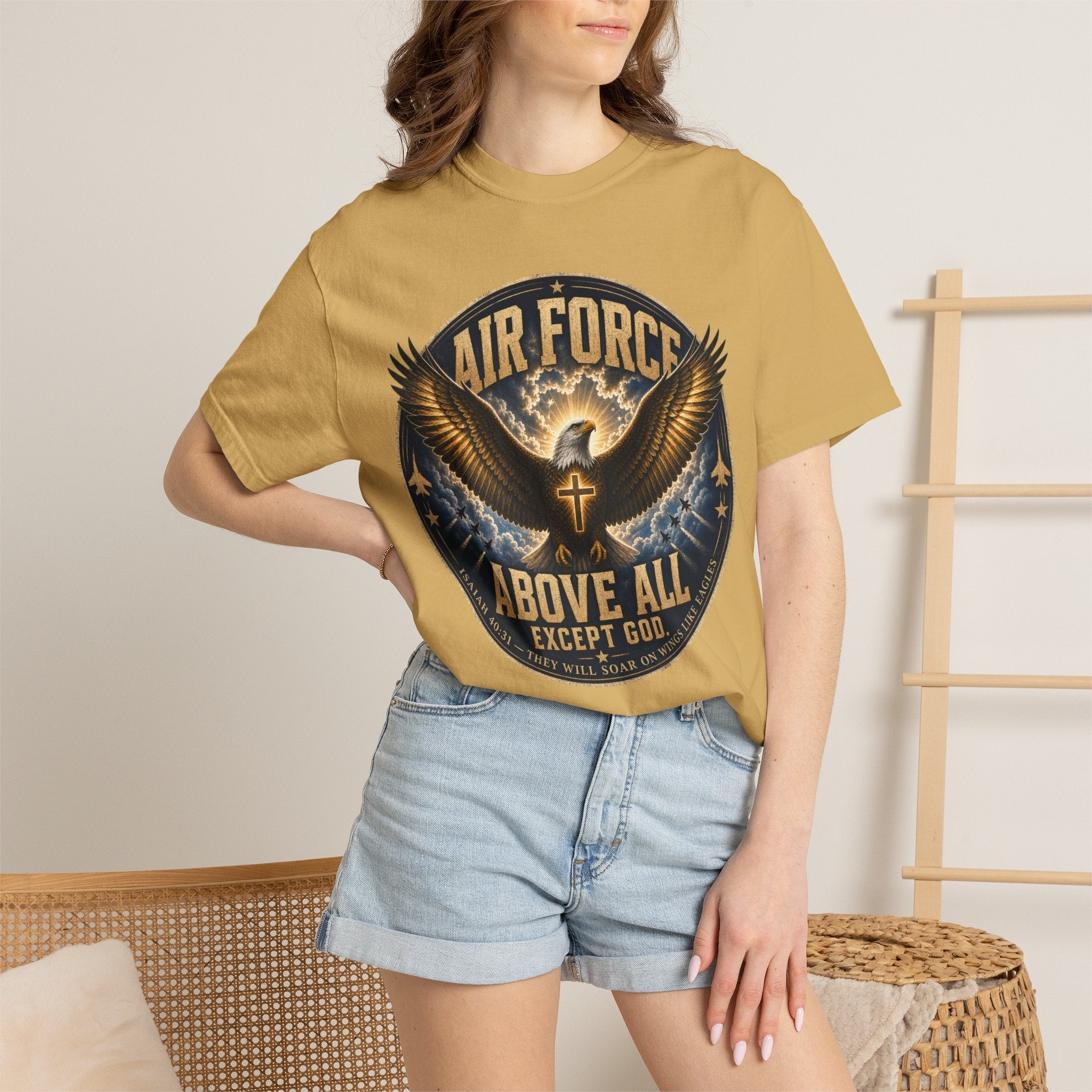 Air Force Above All - Except God Tee Shirt