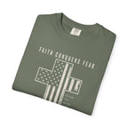 Faith Conquers Fear - Cross Tee Shirt