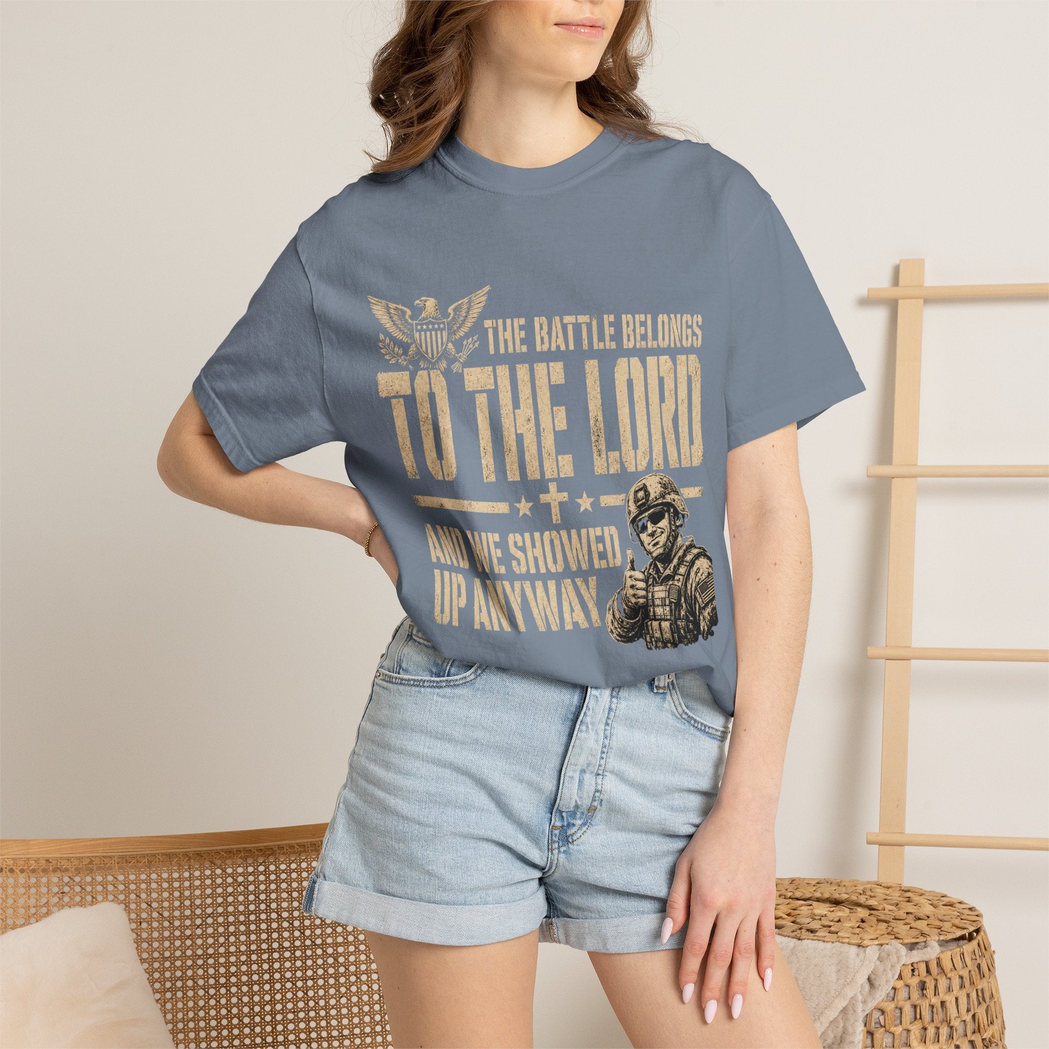 The Battle Belongs To The Lord Tee Shirt
