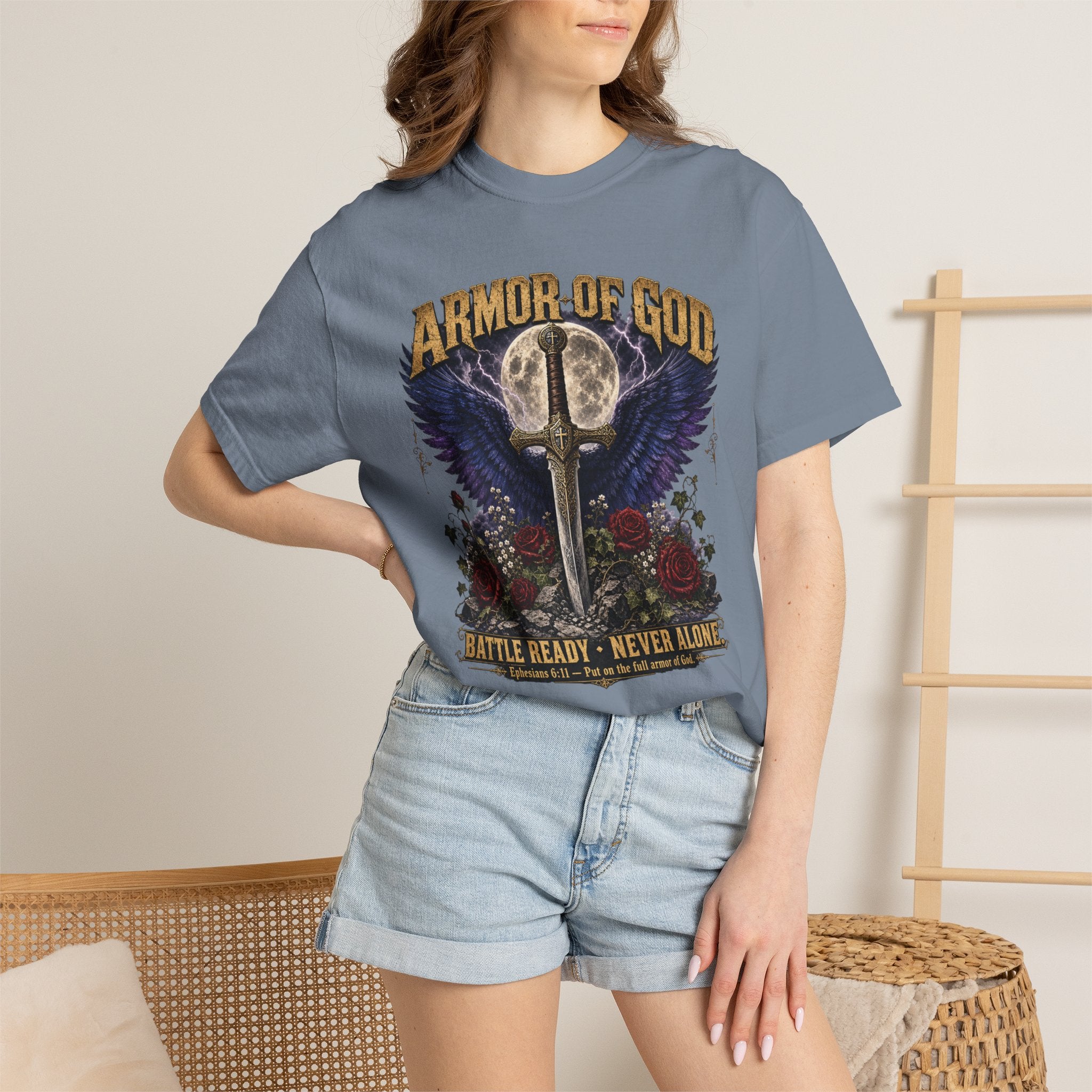Armor of God — Battle Ready - Not Alone  Tee Shirt