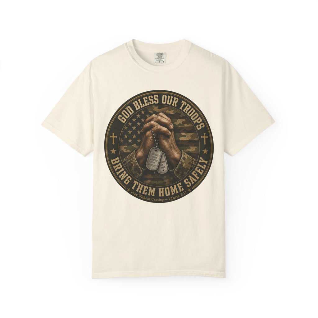 God Bless Our Troups Tee Shirt