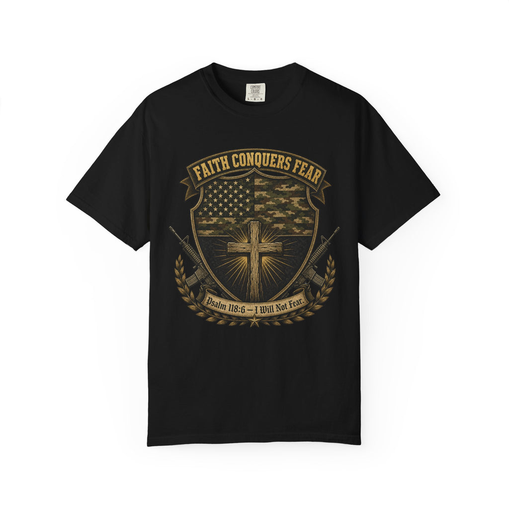 Faith Conquers Fear Tee Shirt