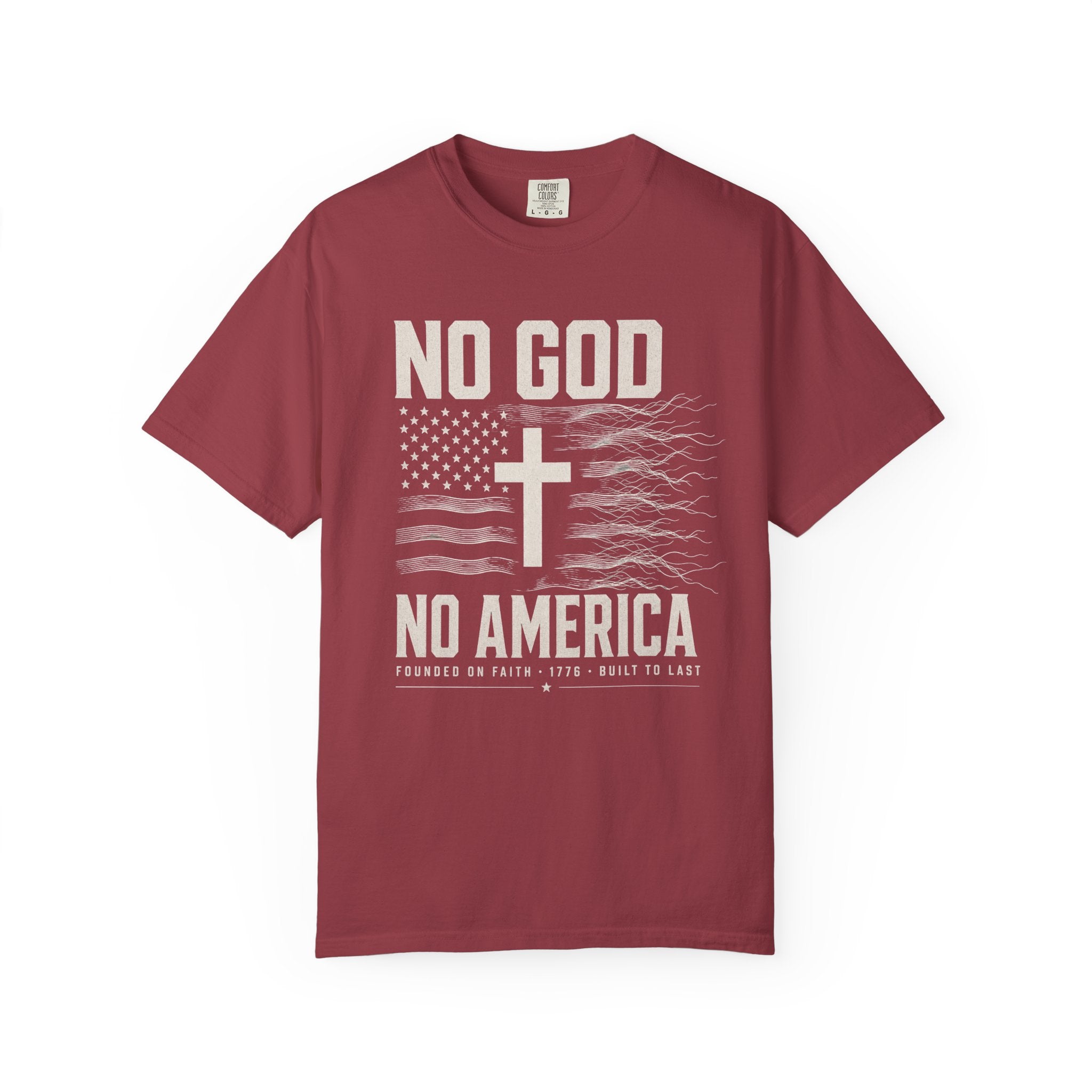 No God - No America Tee Shirt