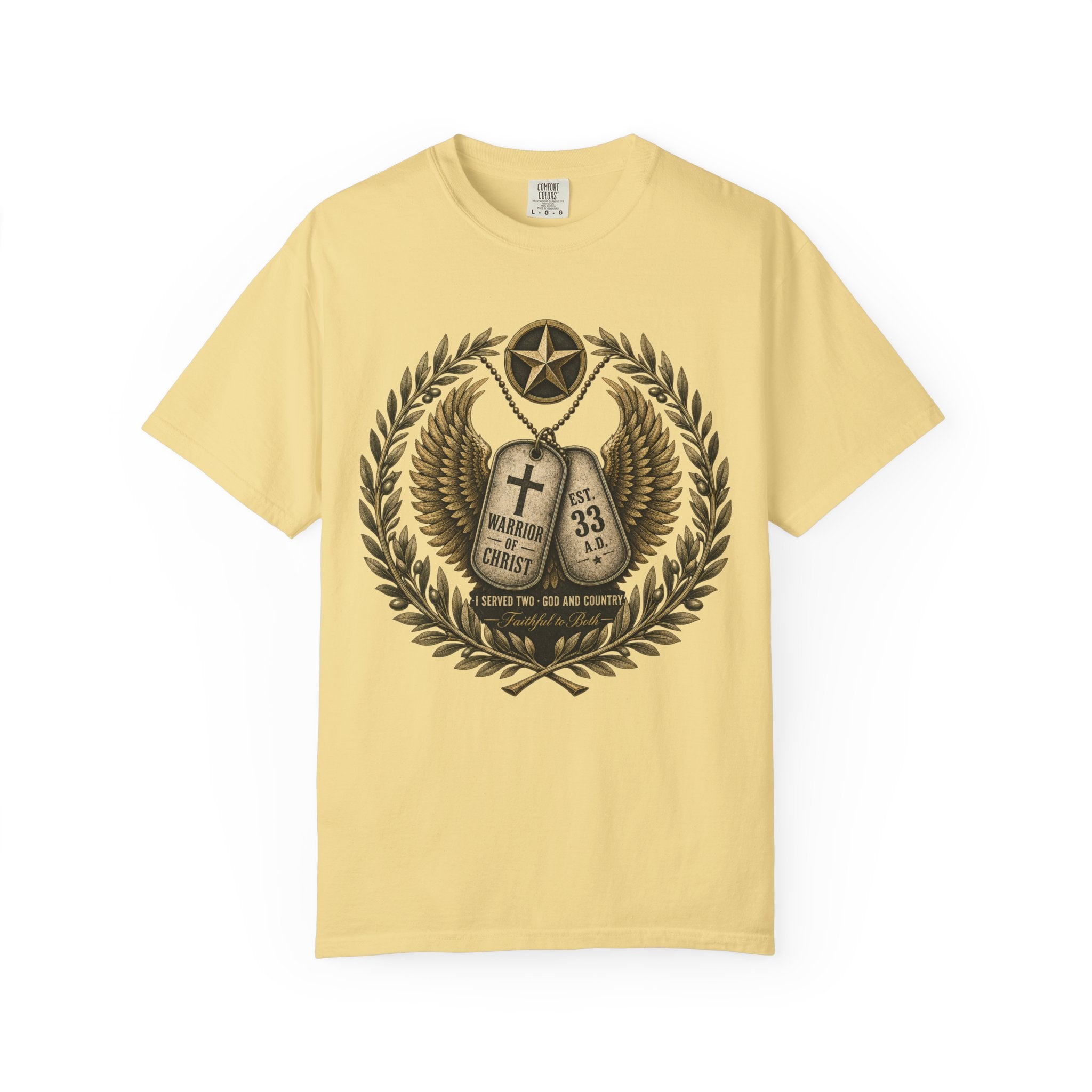 I served Two - God and Country Tee Shirt