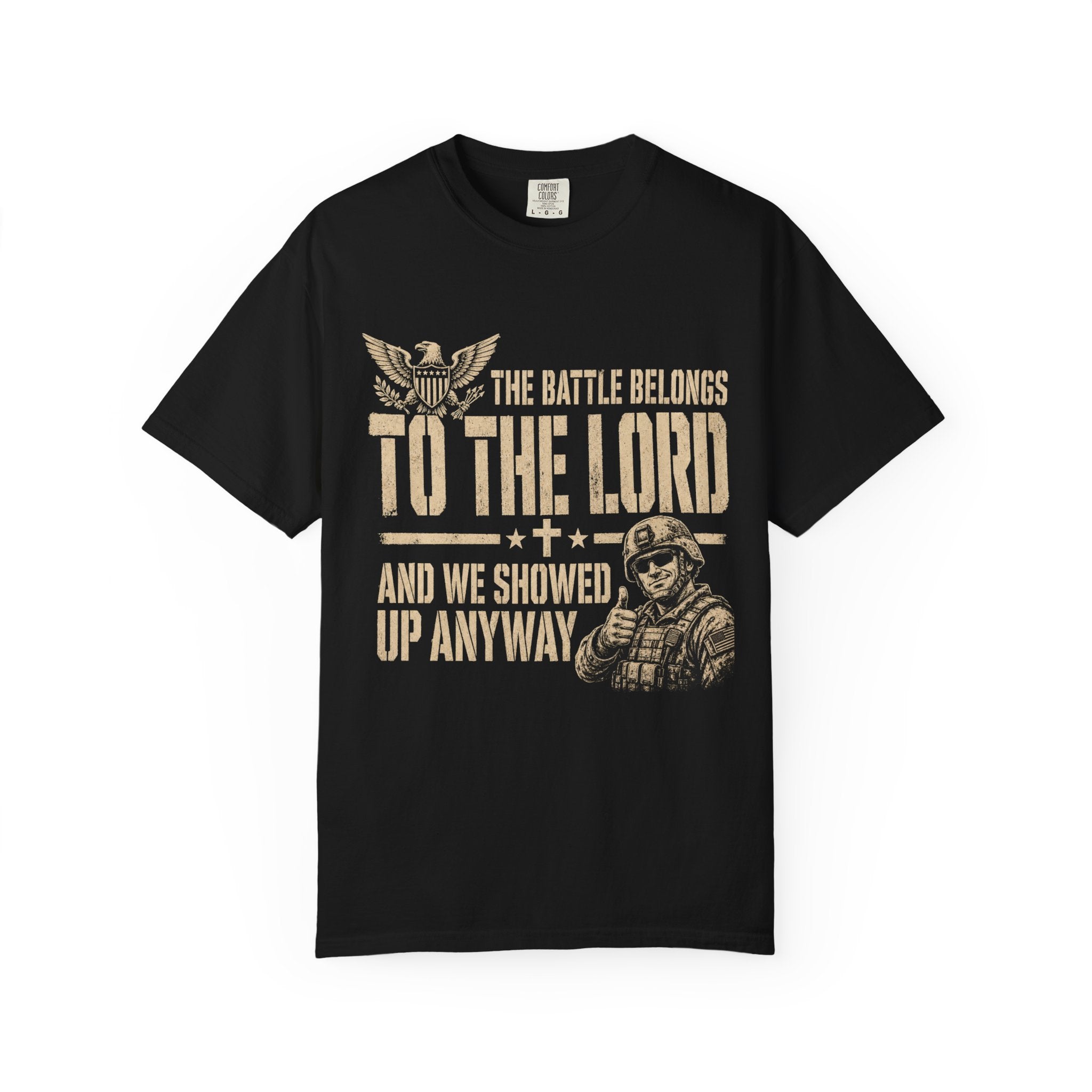 The Battle Belongs To The Lord Tee Shirt