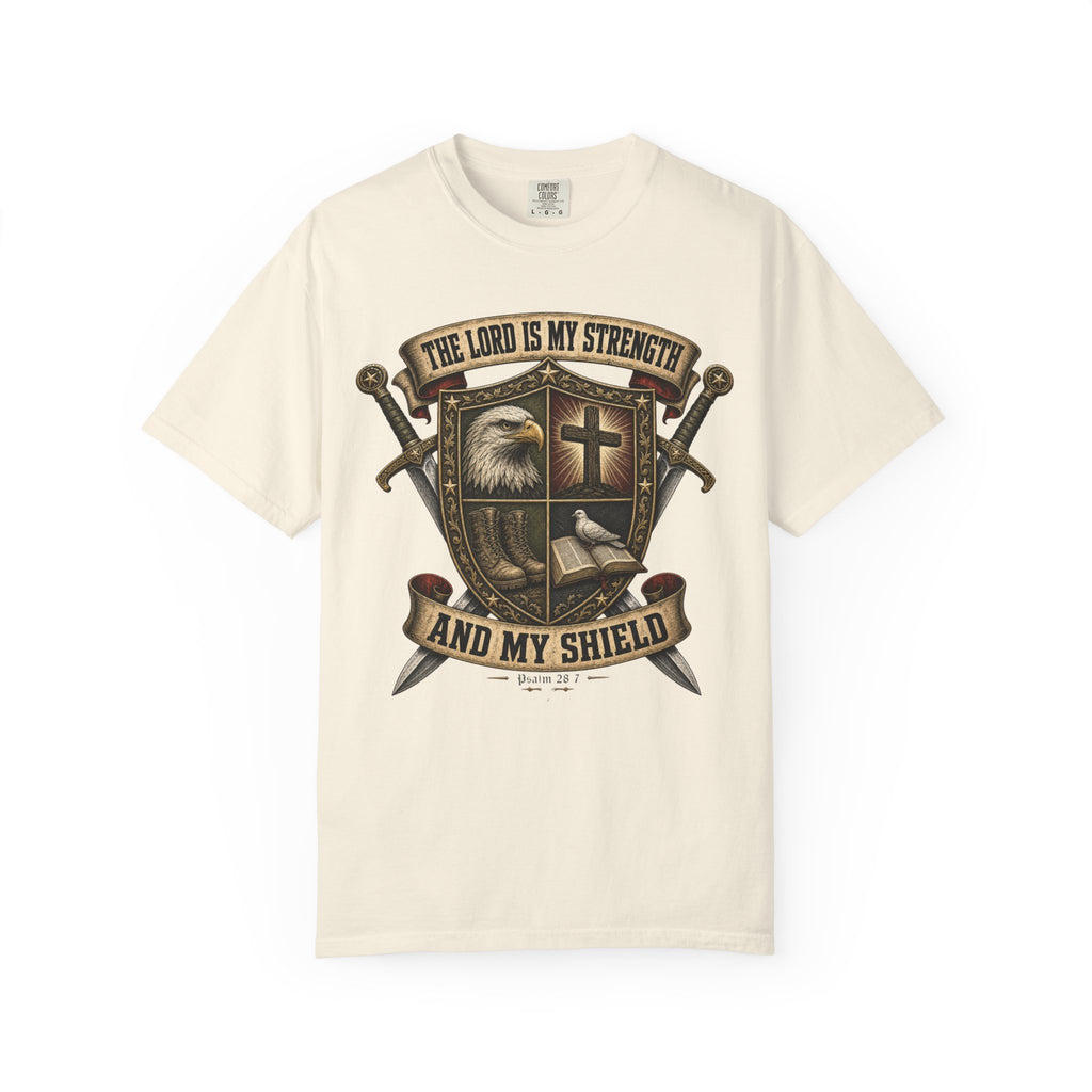 The Lord Is My Strenght And Shield Tee Shirt