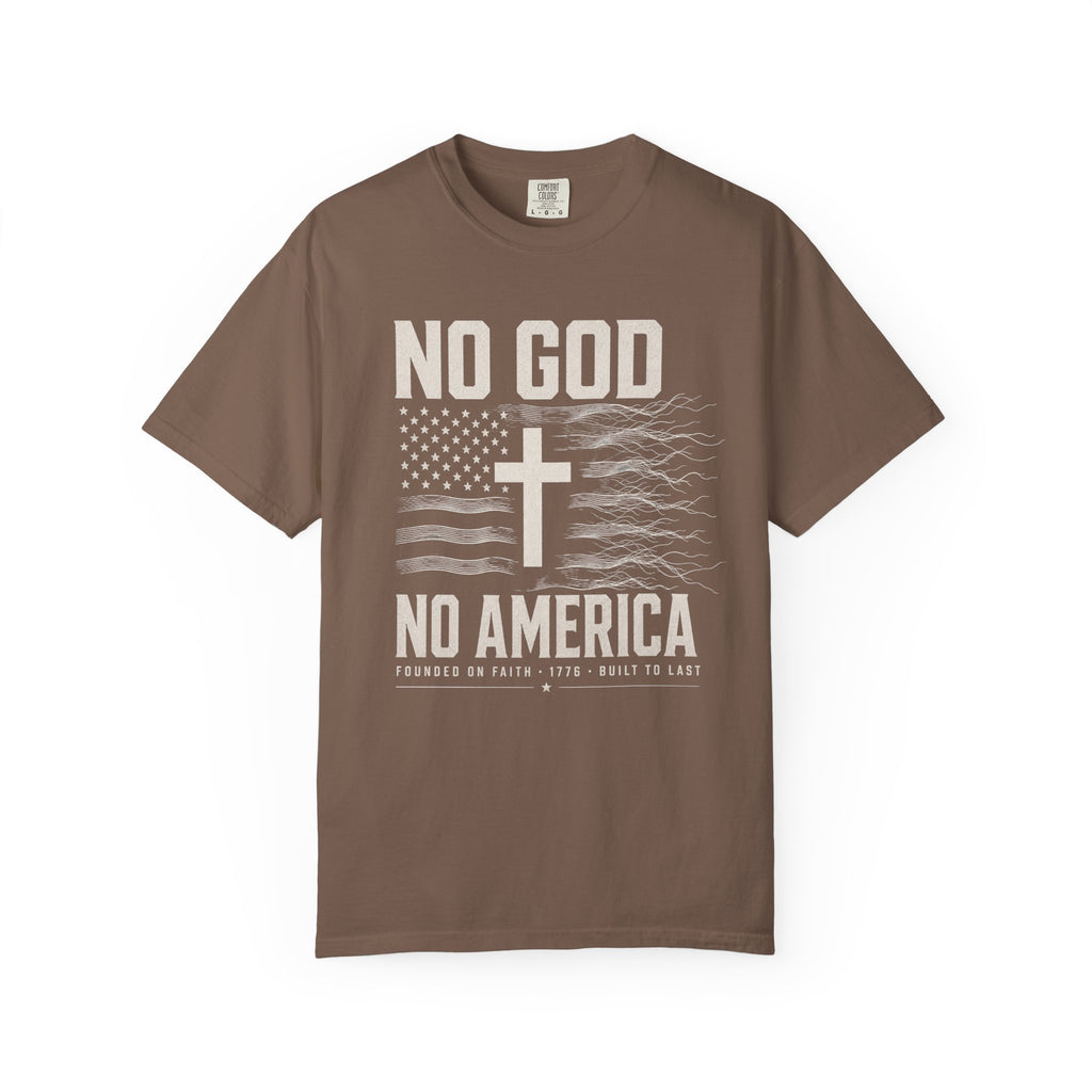 No God - No America Tee Shirt