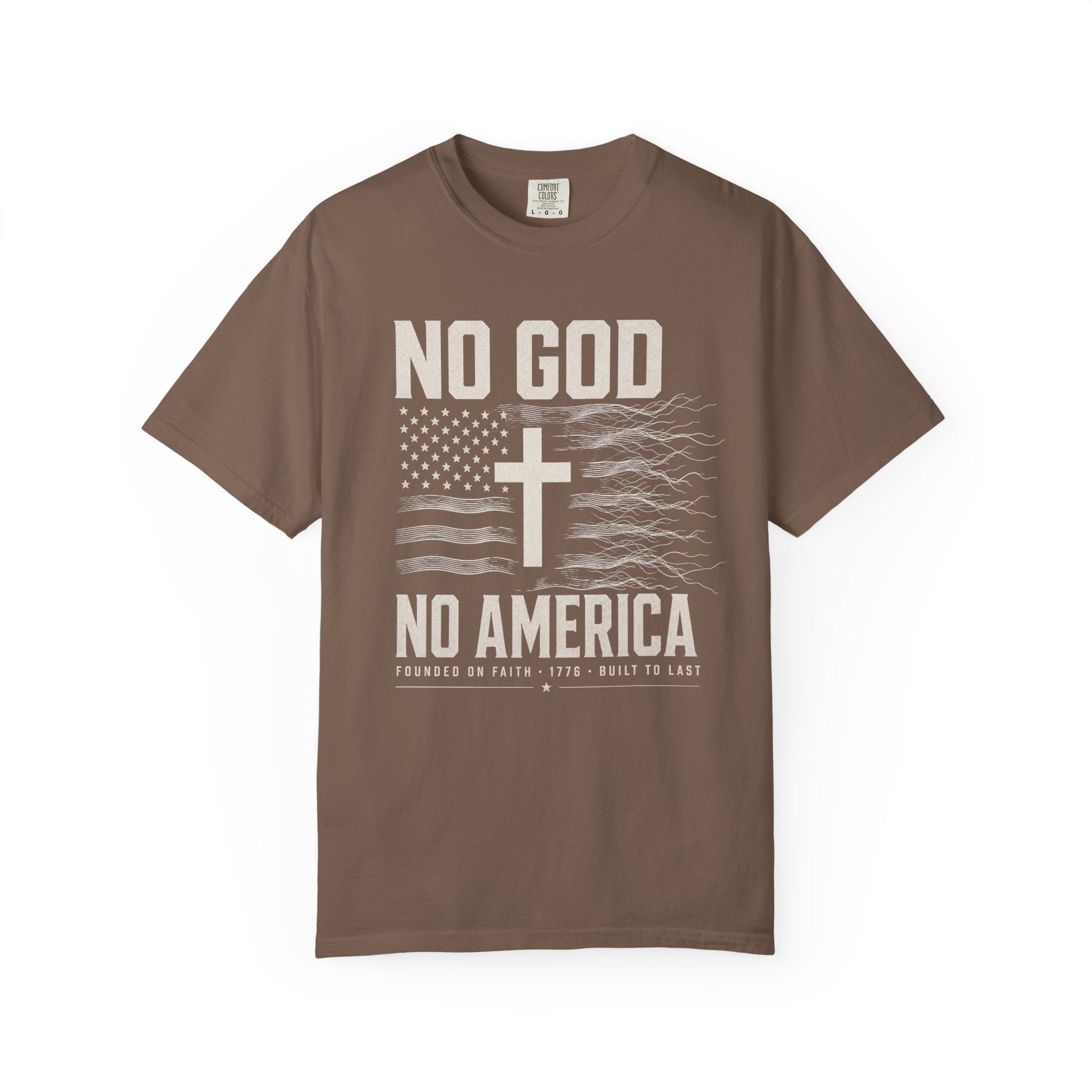 No God - No America Tee Shirt