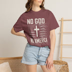 No God - No America Tee Shirt