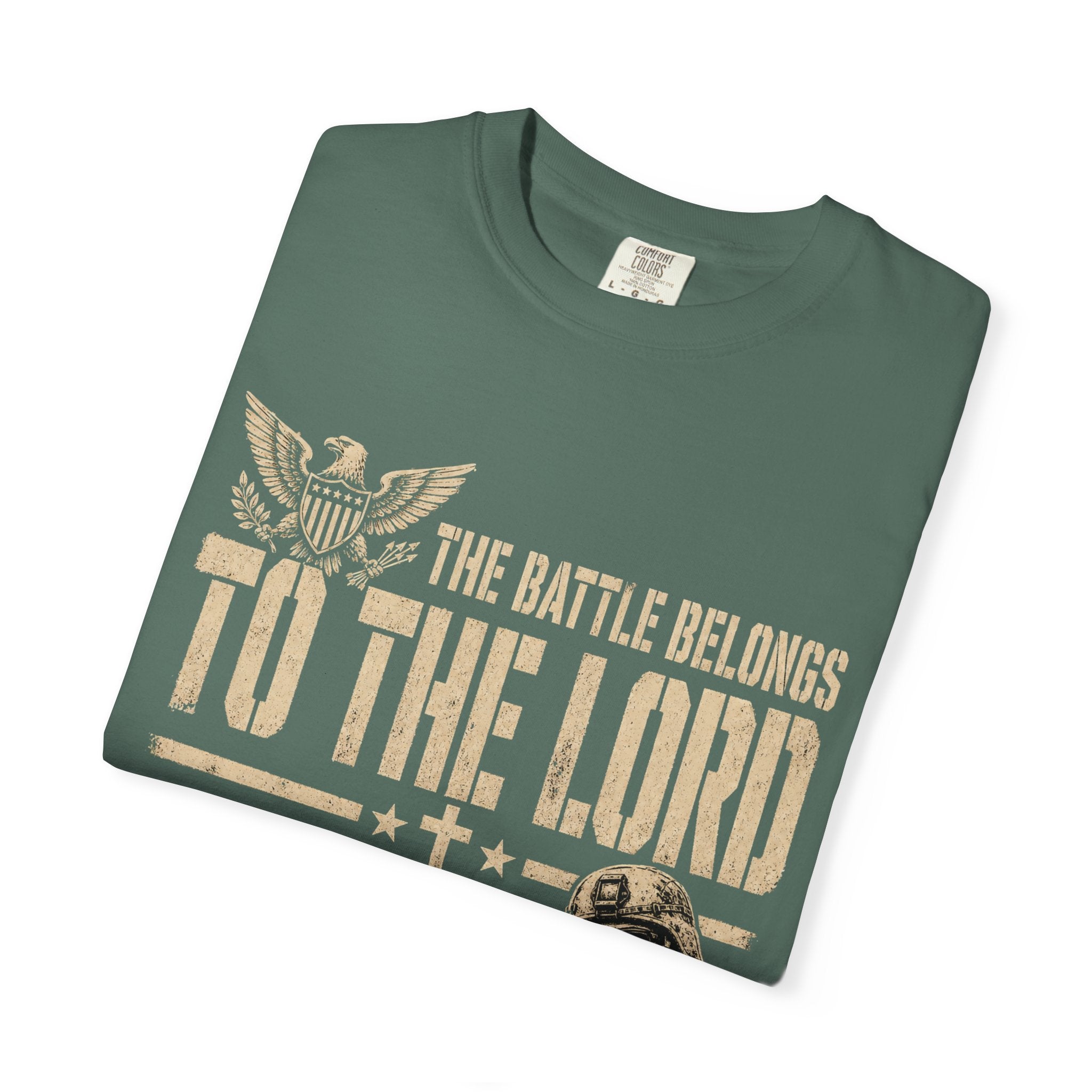 The Battle Belongs To The Lord Tee Shirt