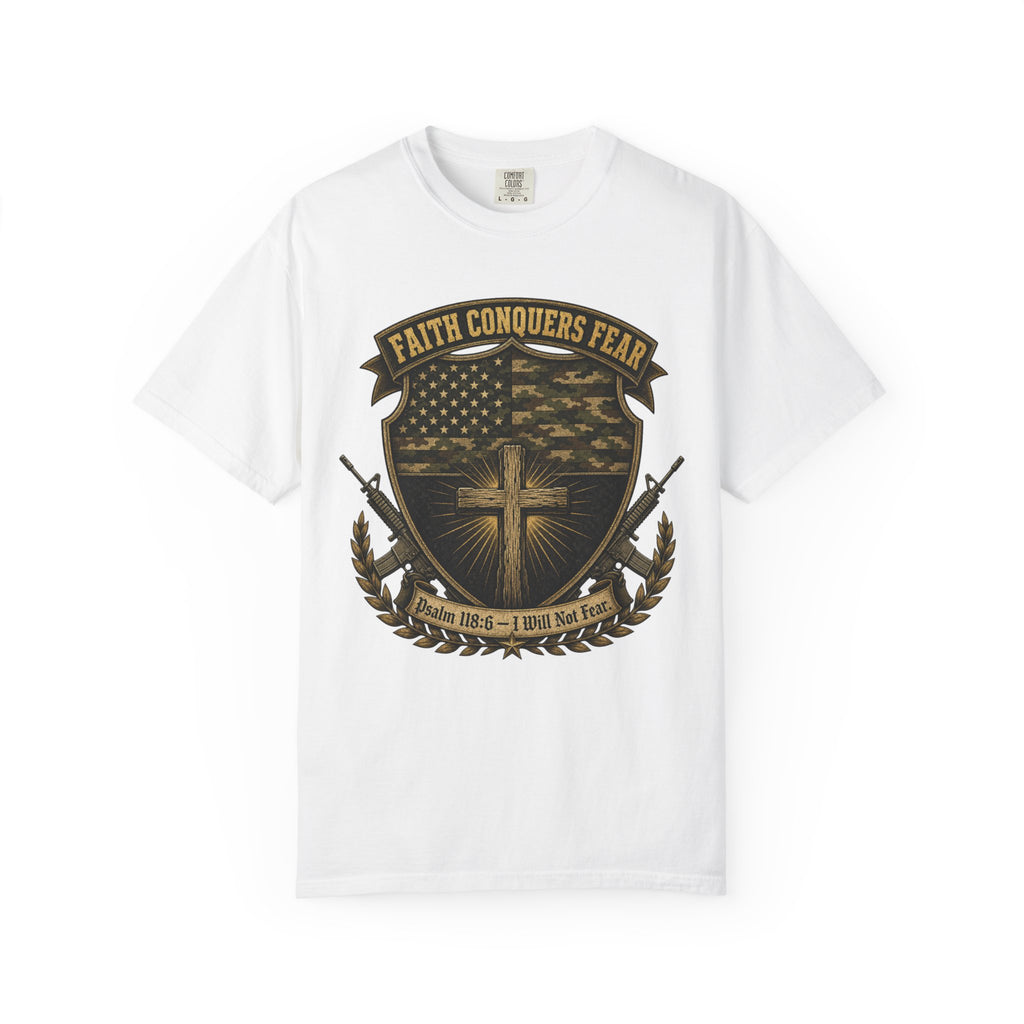 Faith Conquers Fear Tee Shirt