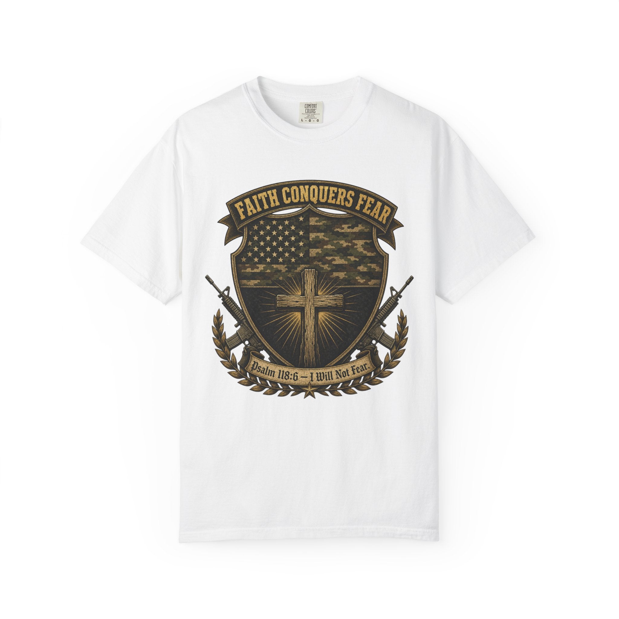 Faith Conquers Fear Tee Shirt