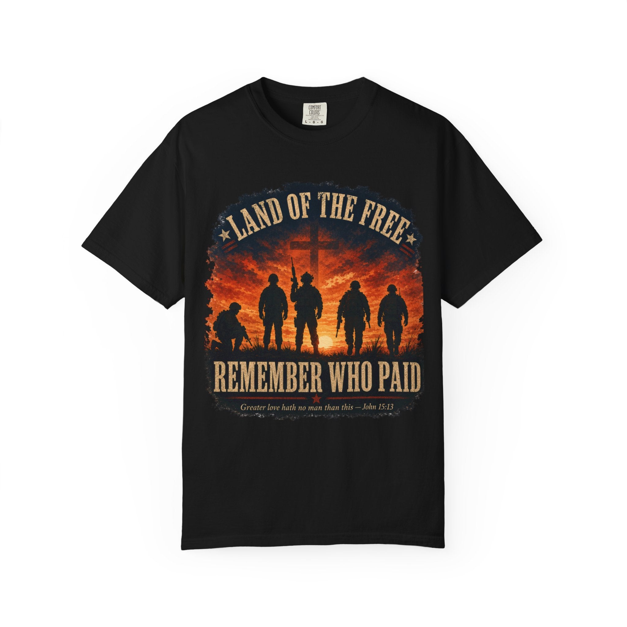 Land Of The Free - Remember Who Paid Tee Shirt