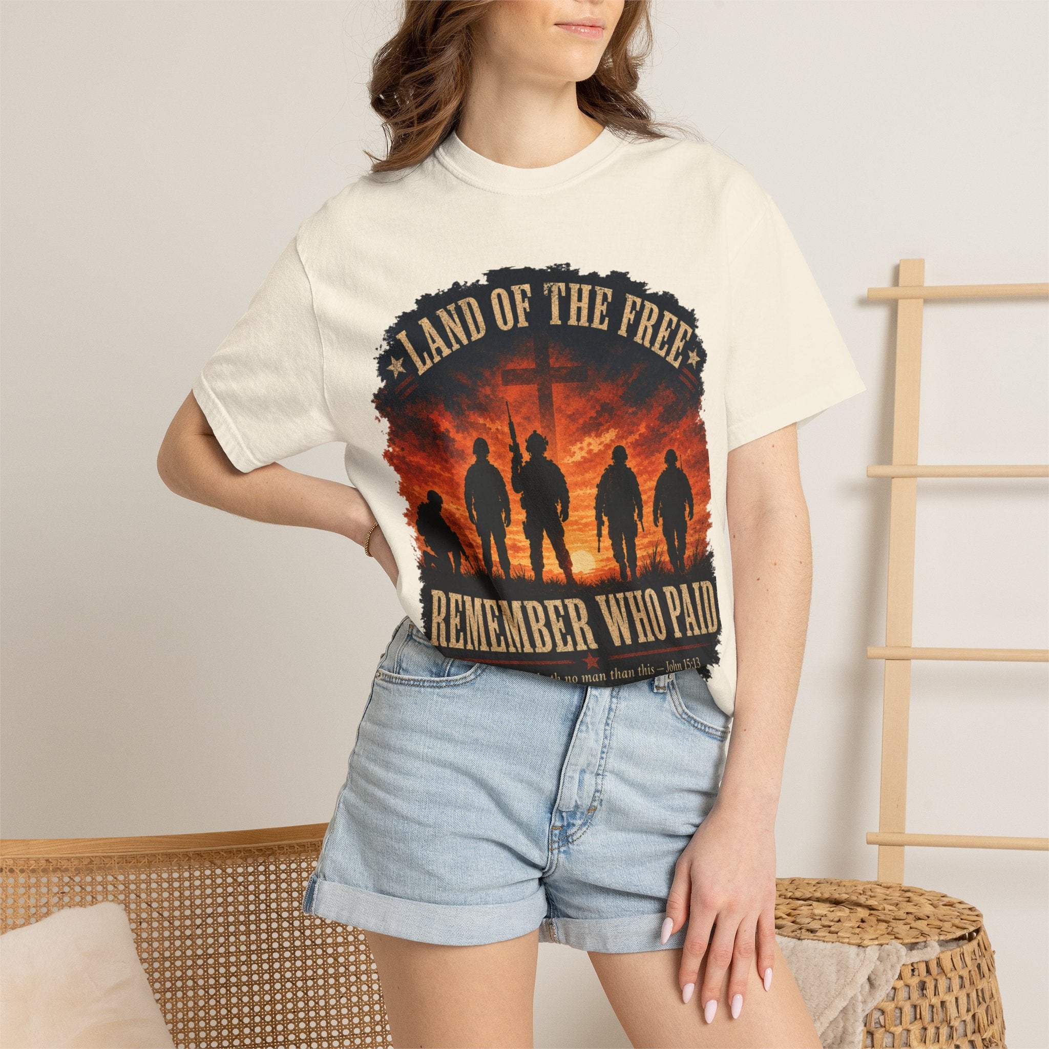 Land Of The Free - Remember Who Paid Tee Shirt