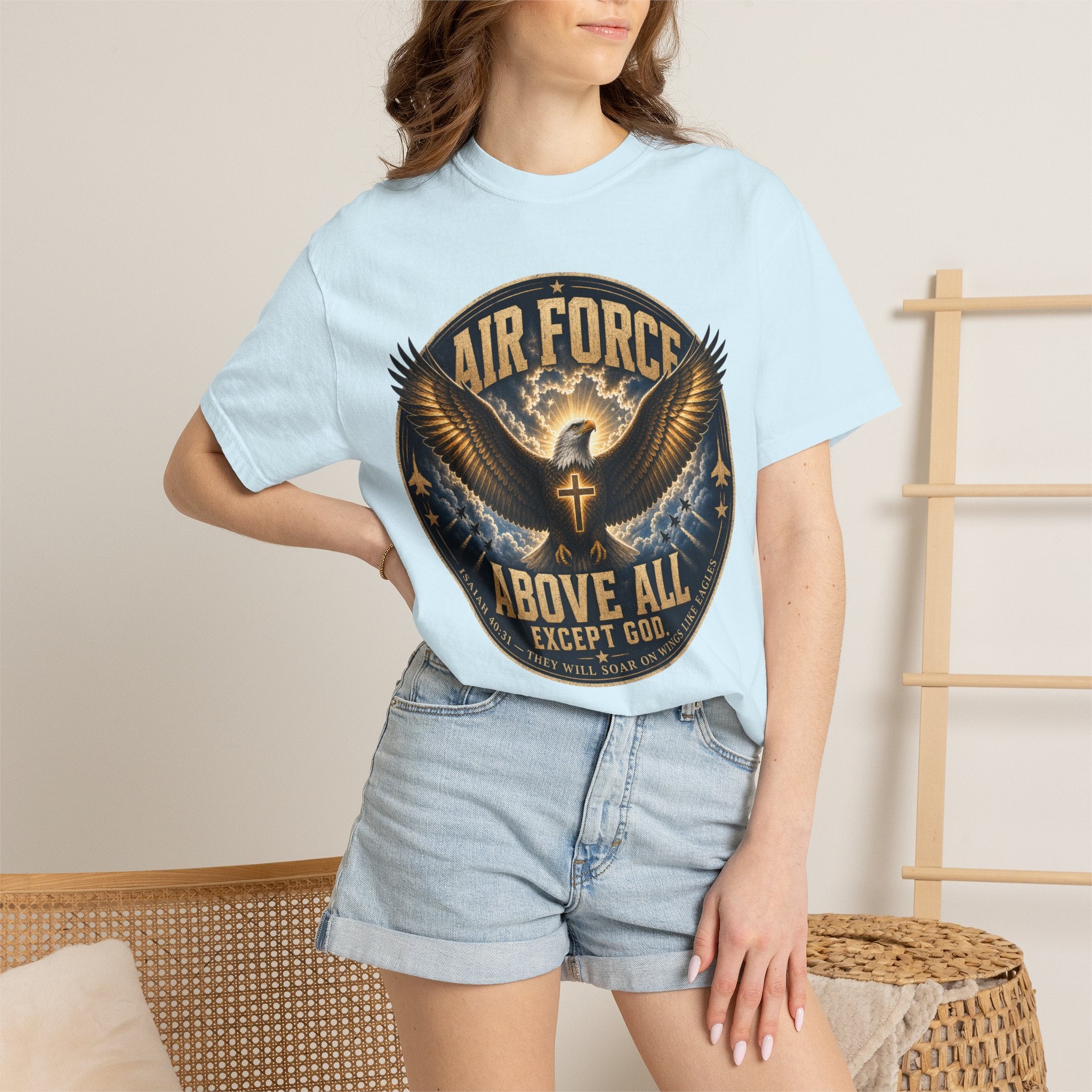 Air Force Above All - Except God Tee Shirt