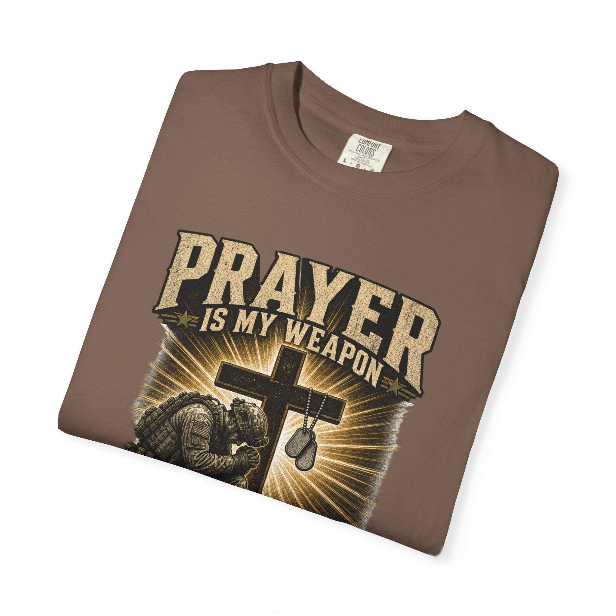 Prayer Is My Weapon Tee Shirt