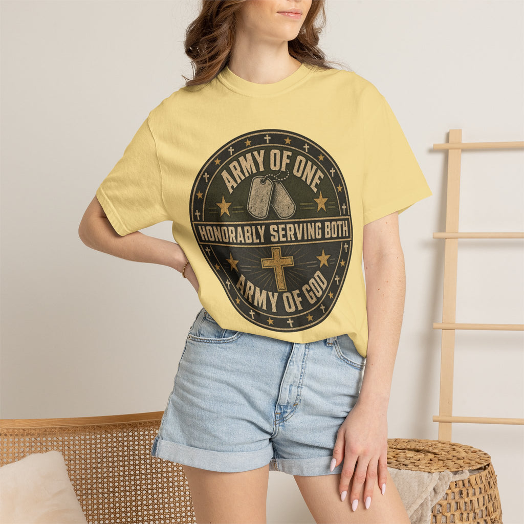 Army Of One - Army Of God Tee Shirt