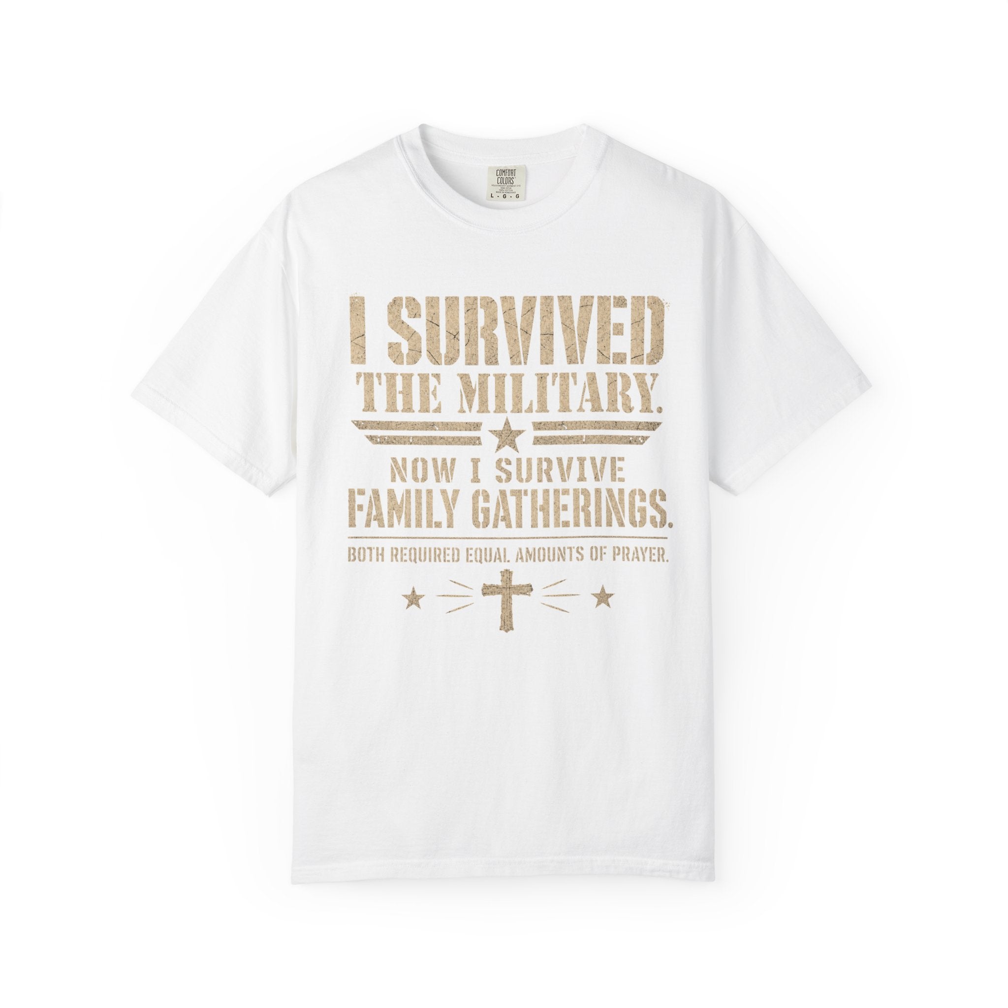 I Survived The Military Tee Shirt