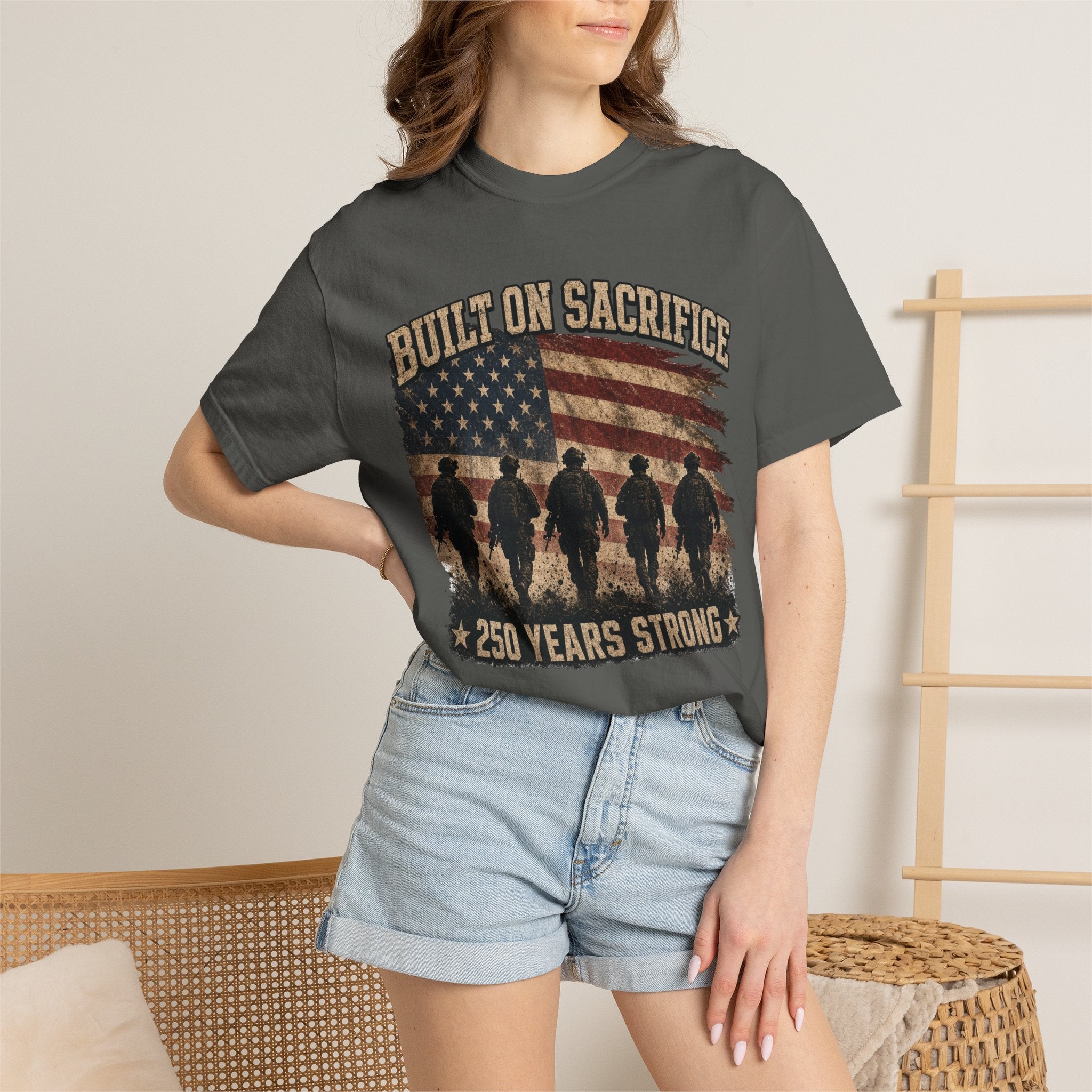 Built On Sacrifice - 250 Years Strong Tee Shirt