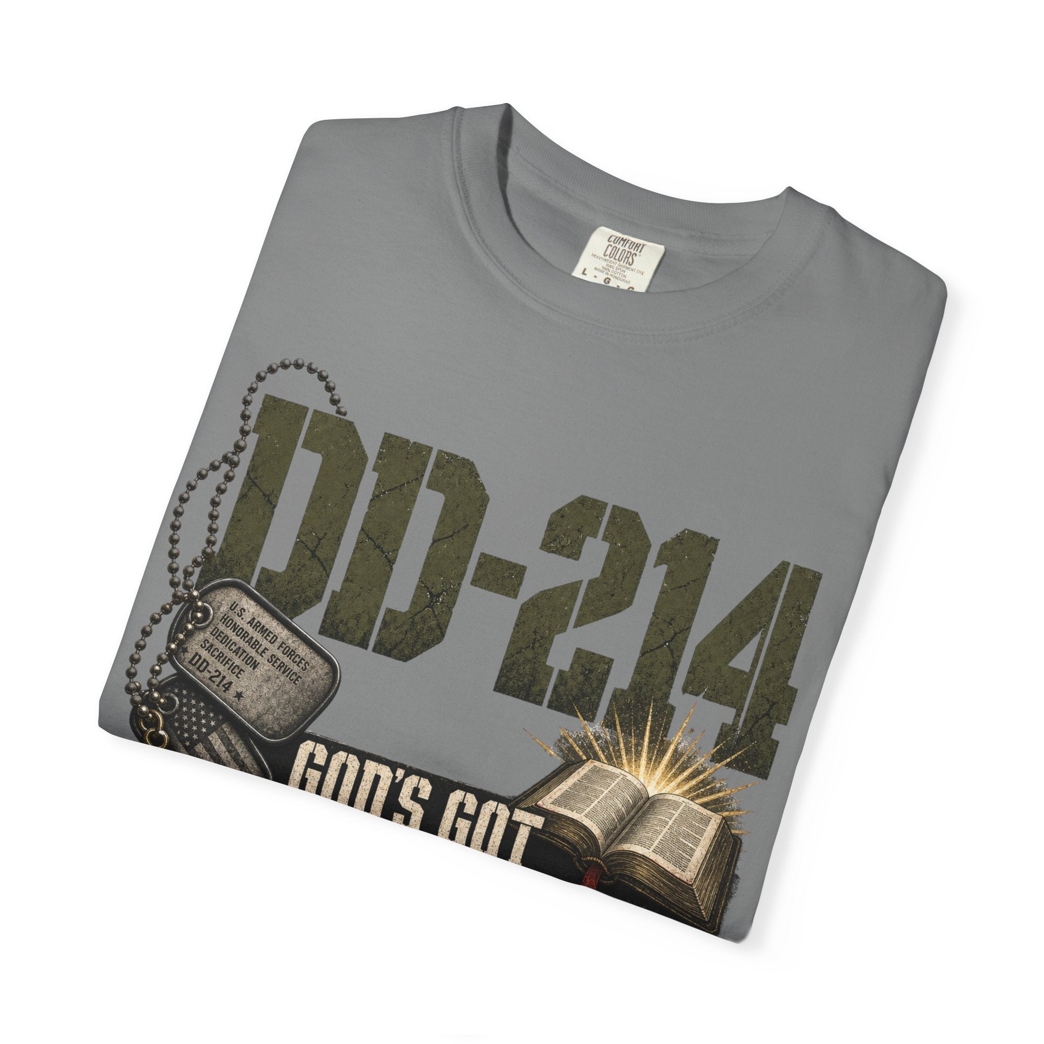 DD-214 - God's God The Rest Tee Shirt