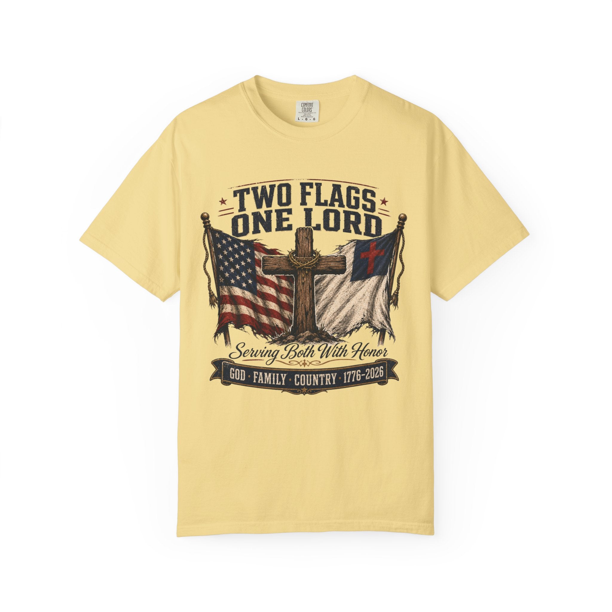 Two Flags - One Lord Tee Shirt