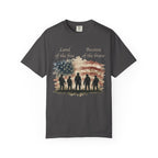 Land Of The Free Because Of The Brave Tee Shirt