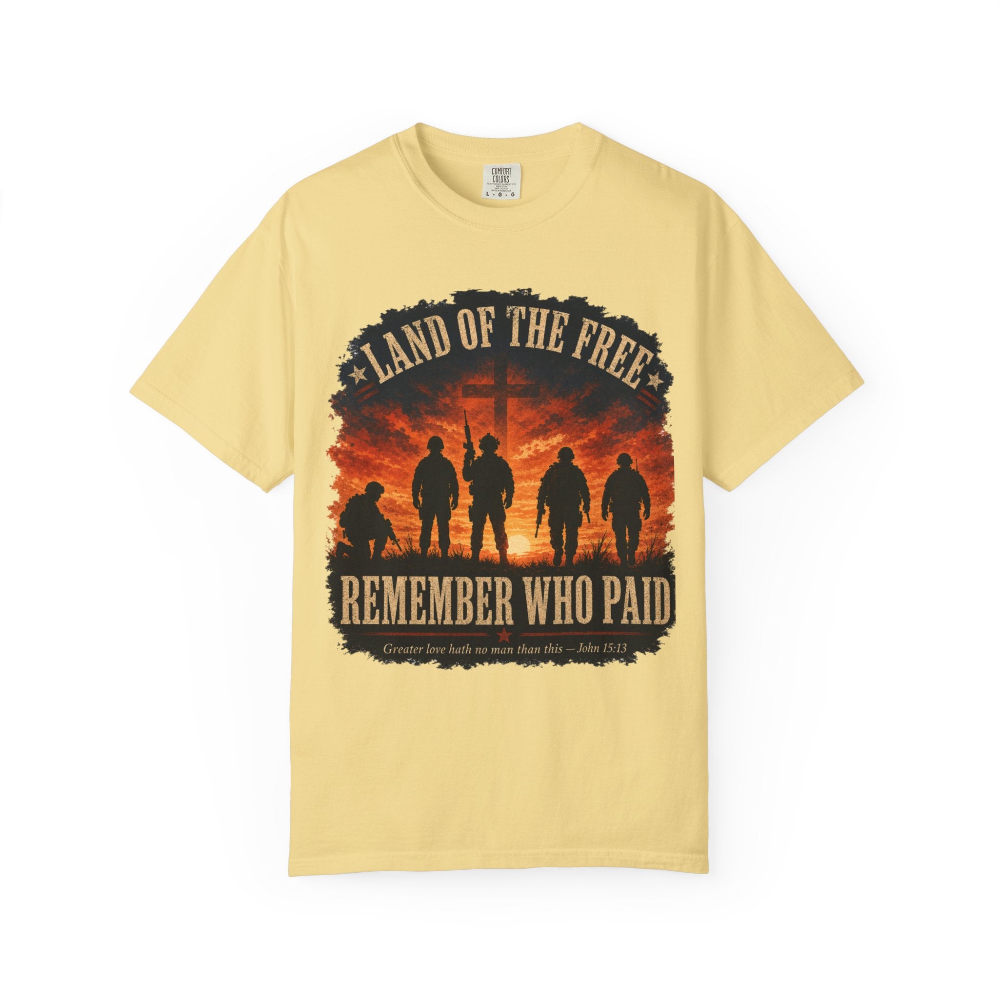 Land Of The Free - Remember Who Paid Tee Shirt