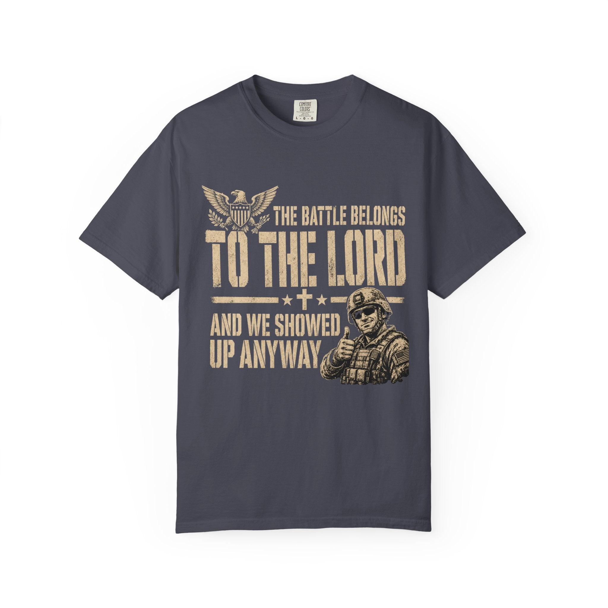 The Battle Belongs To The Lord Tee Shirt