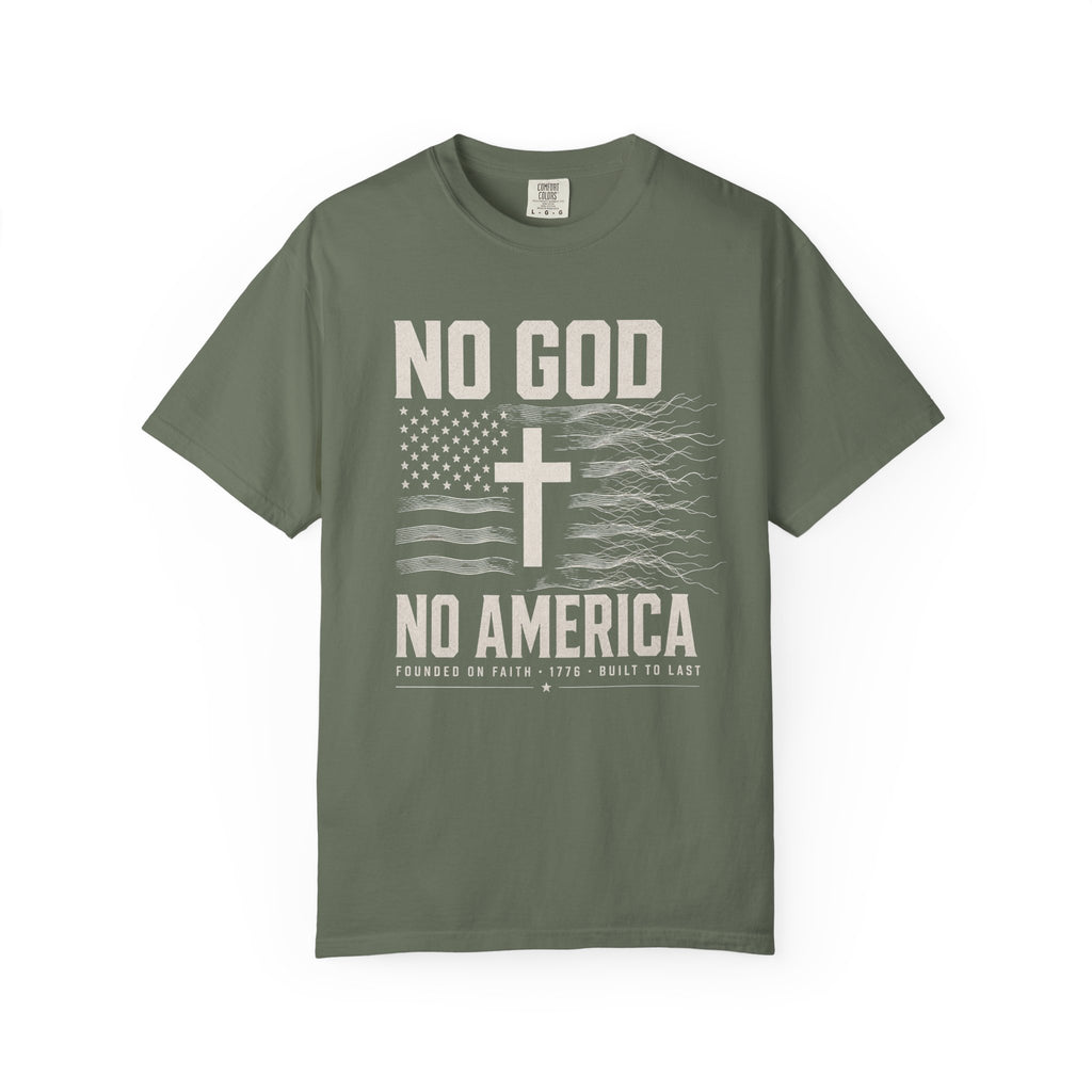 No God - No America Tee Shirt
