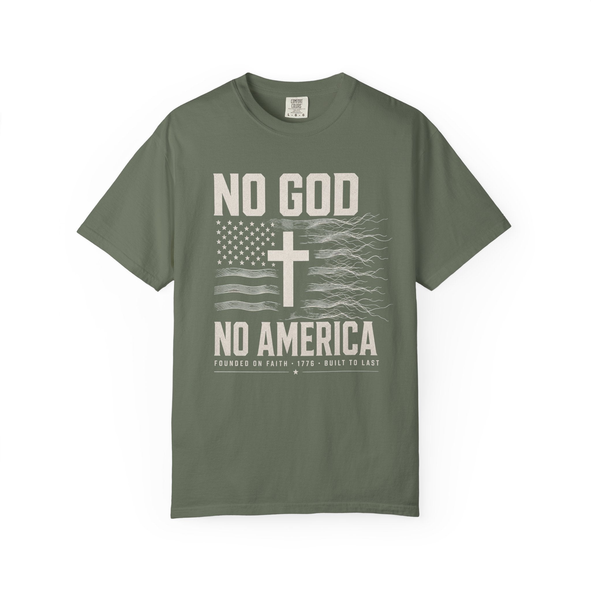 No God - No America Tee Shirt