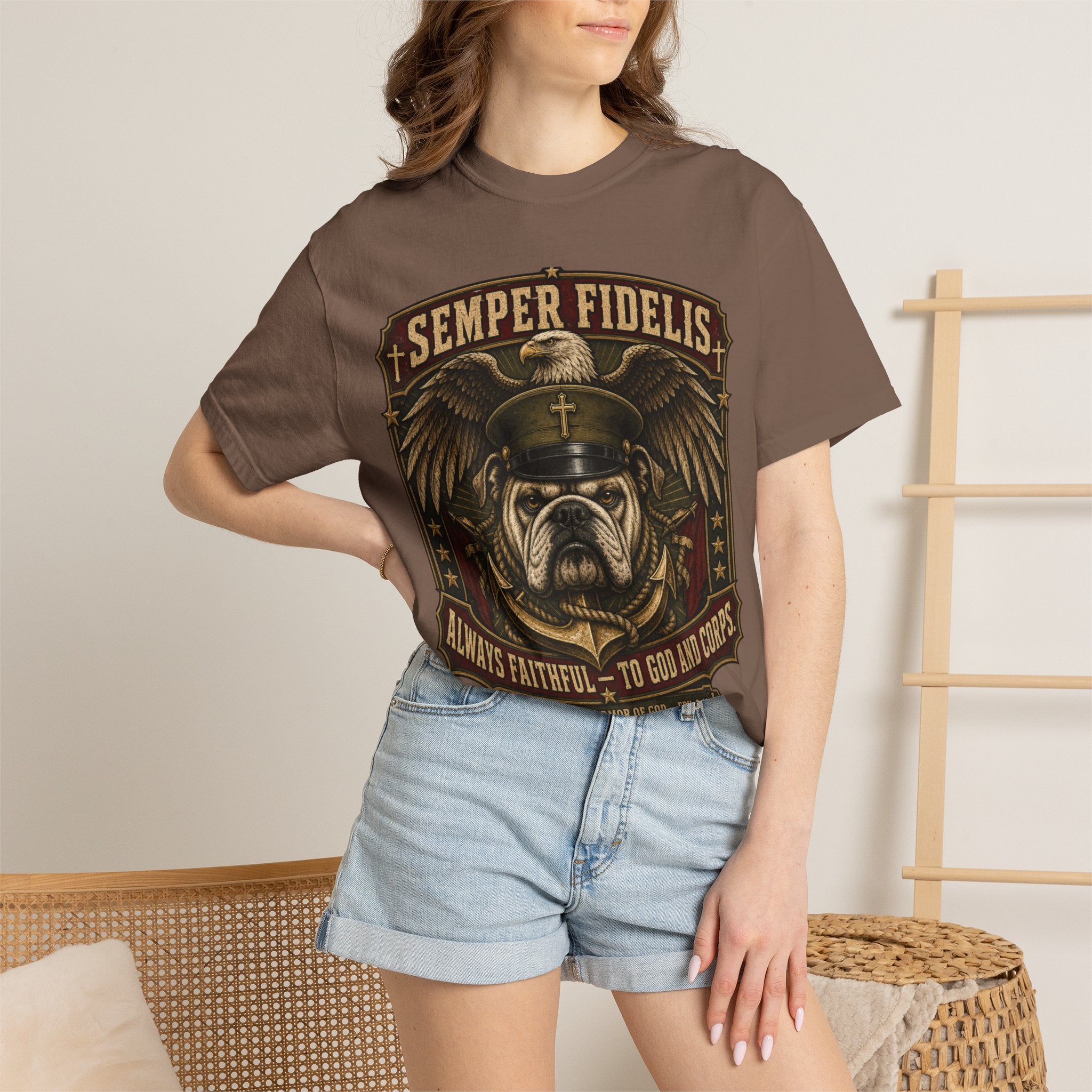 Always Faithful To God & Corps Tee Shirt