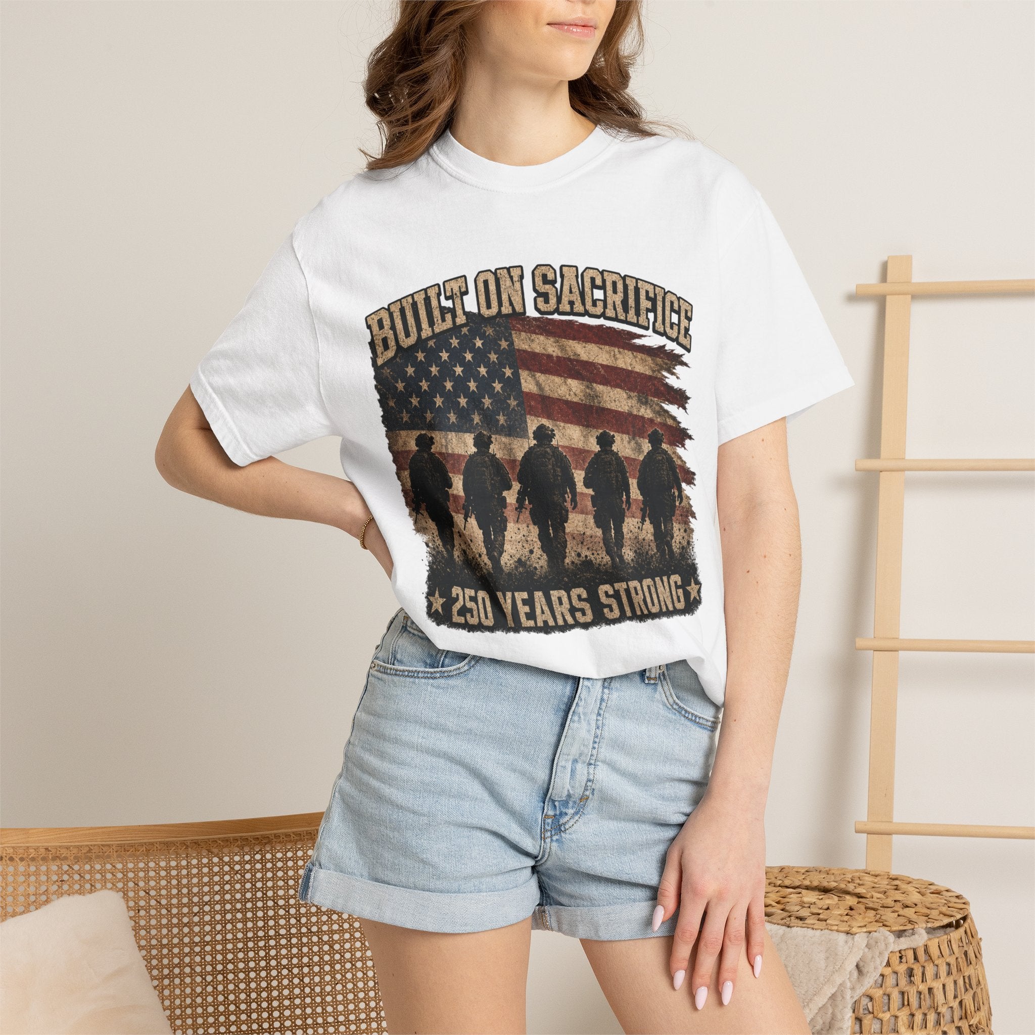 Built On Sacrifice - 250 Years Strong Tee Shirt