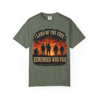Land Of The Free - Remember Who Paid Tee Shirt