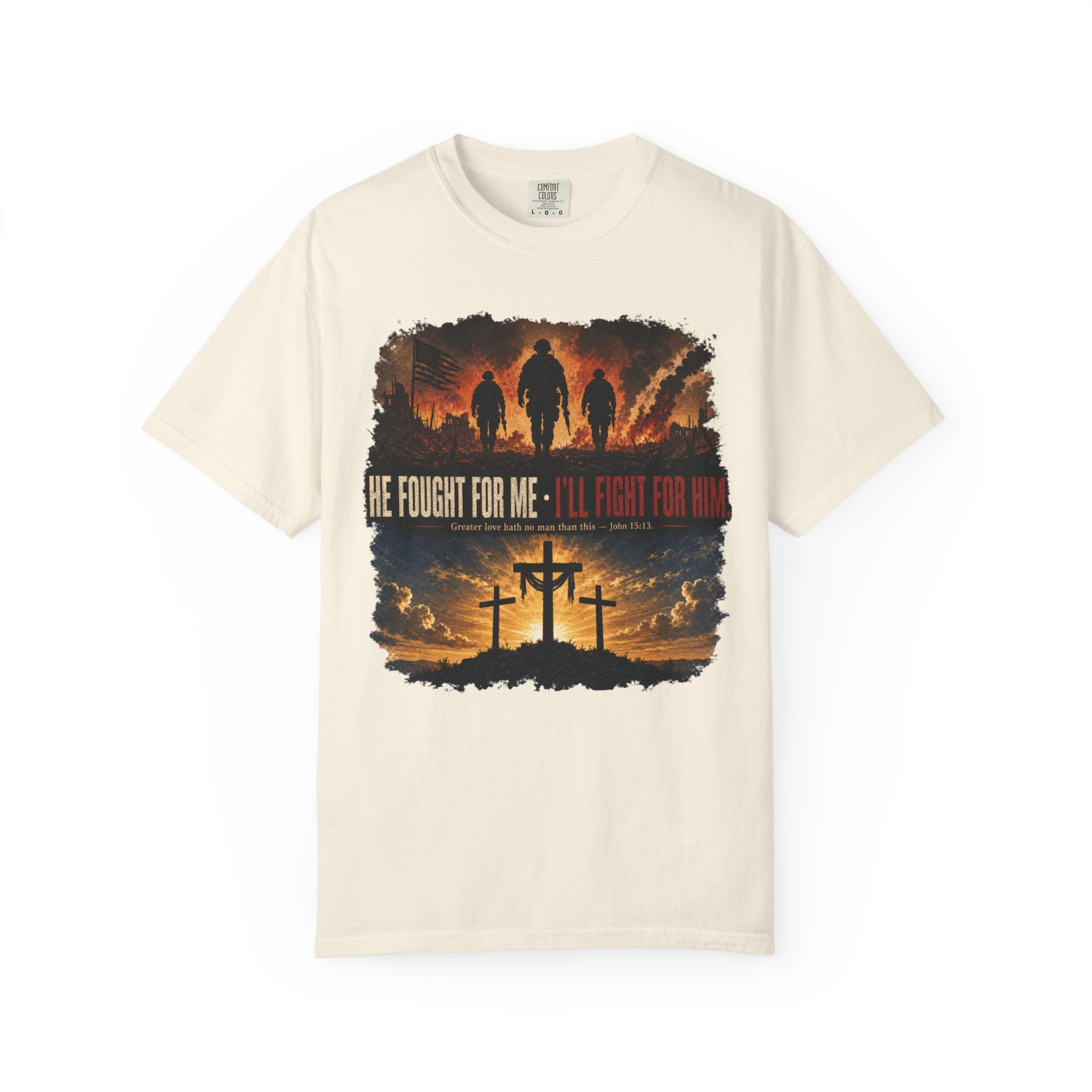 He Fought For Me - I'll Fight For Him Tee Shirt