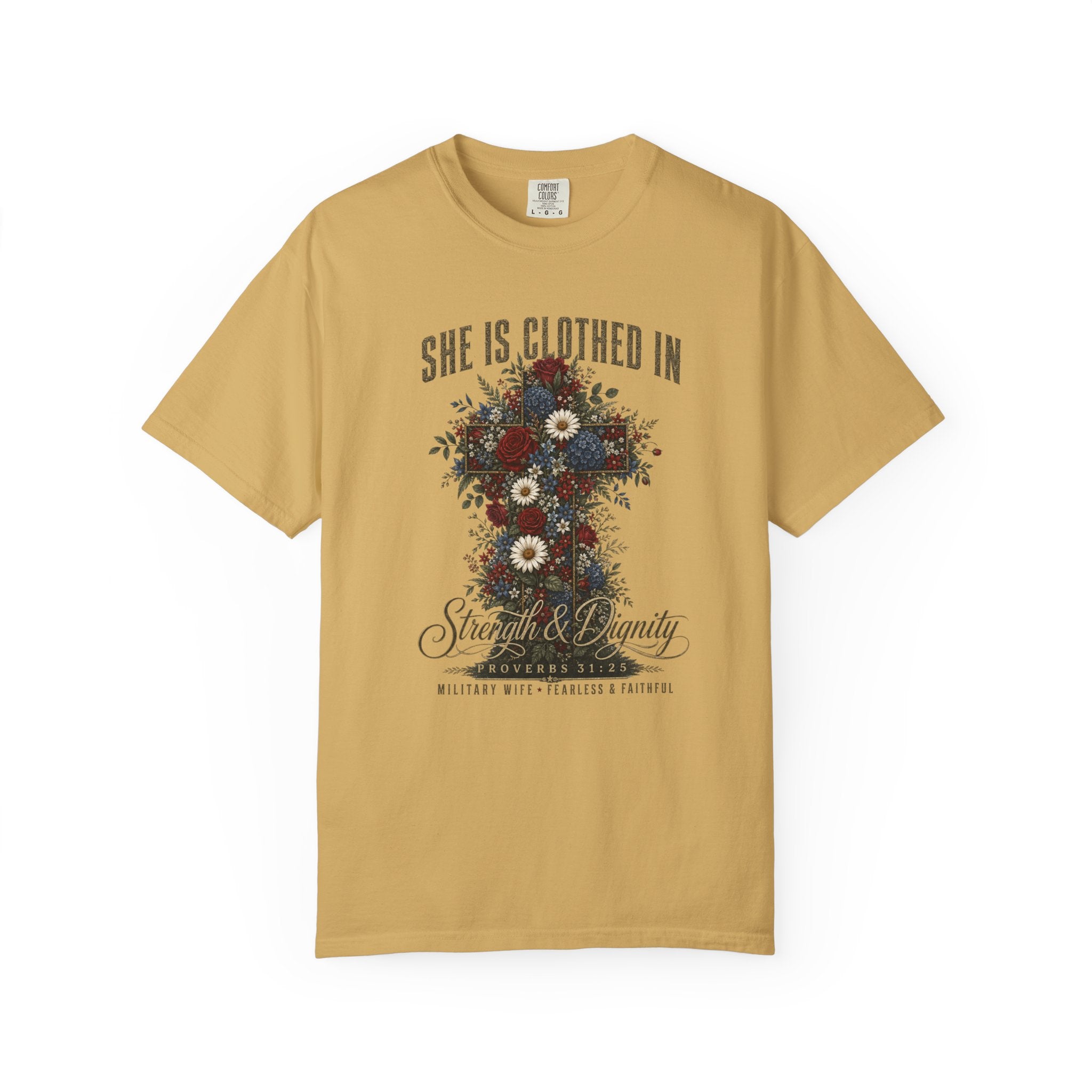 She Is Clothed In Strength And Dignity Tee Shirt