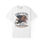 Land Of The Free Because Of The Brave Tee Shirt