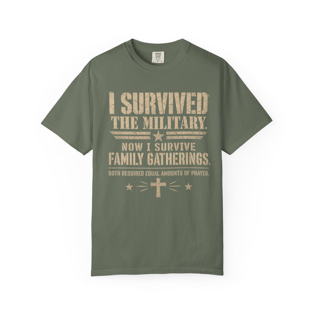 I Survived The Military Tee Shirt
