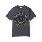 Navy Veteran - Anchored In Faith Tee Shirt