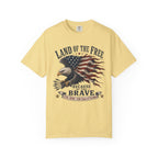 Land Of The Free Because Of The Brave Tee Shirt