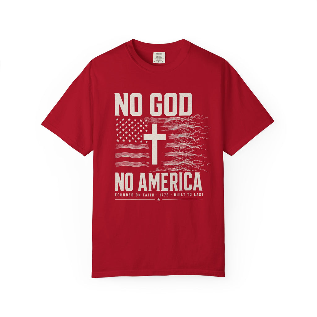 No God - No America Tee Shirt