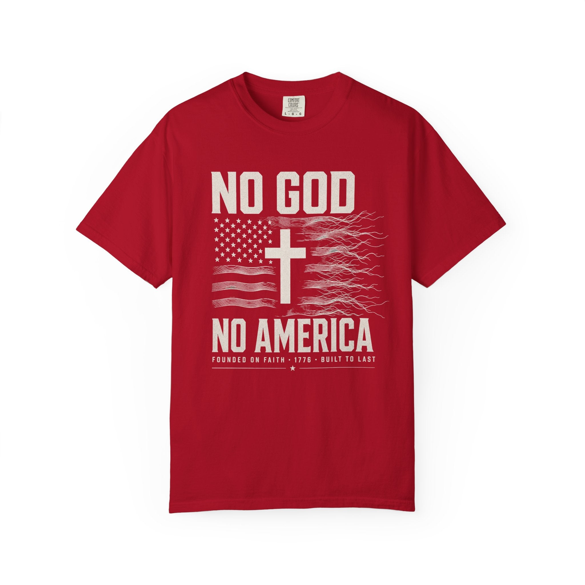 No God - No America Tee Shirt