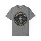Navy Veteran - Anchored In Faith Tee Shirt