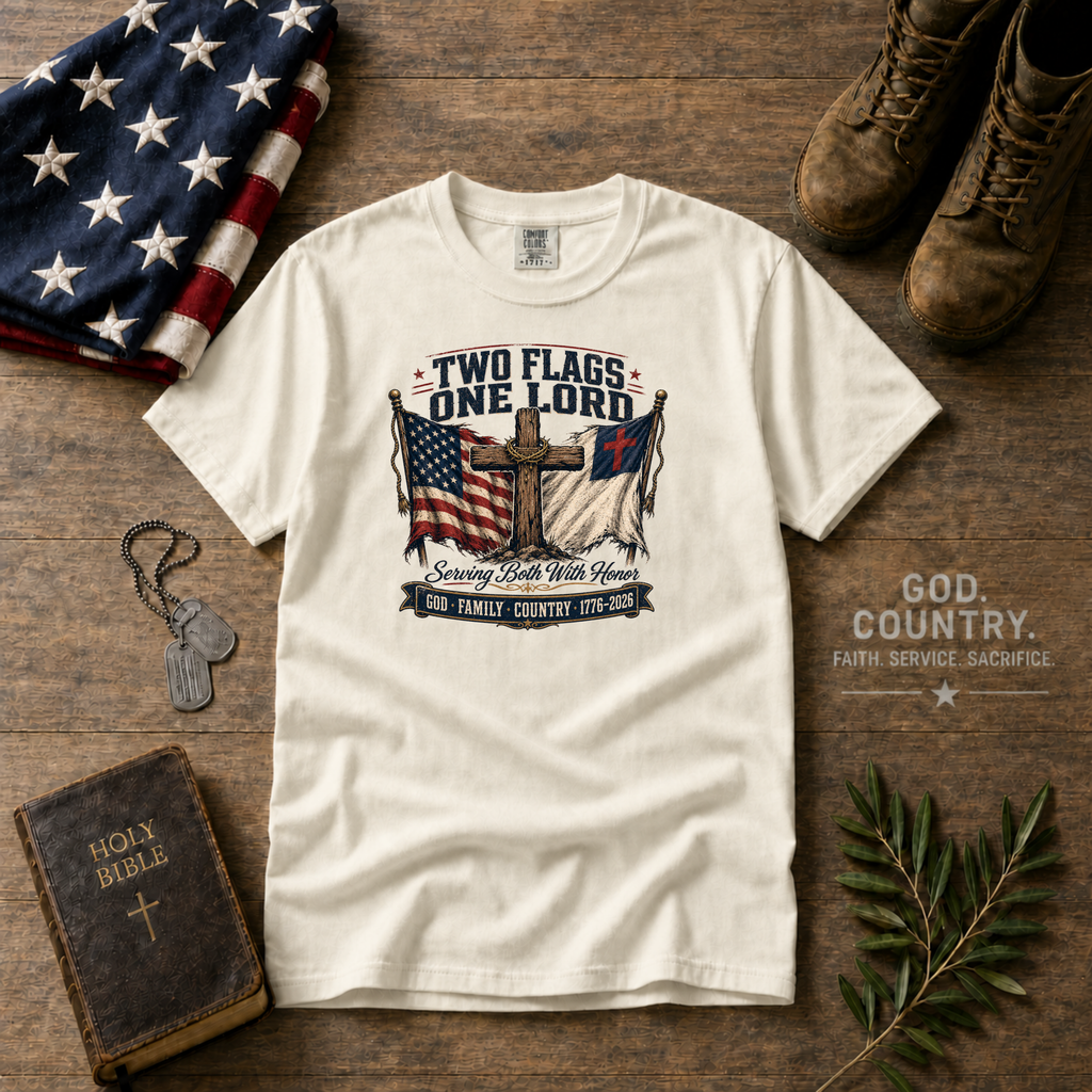 Two Flags - One Lord Tee Shirt