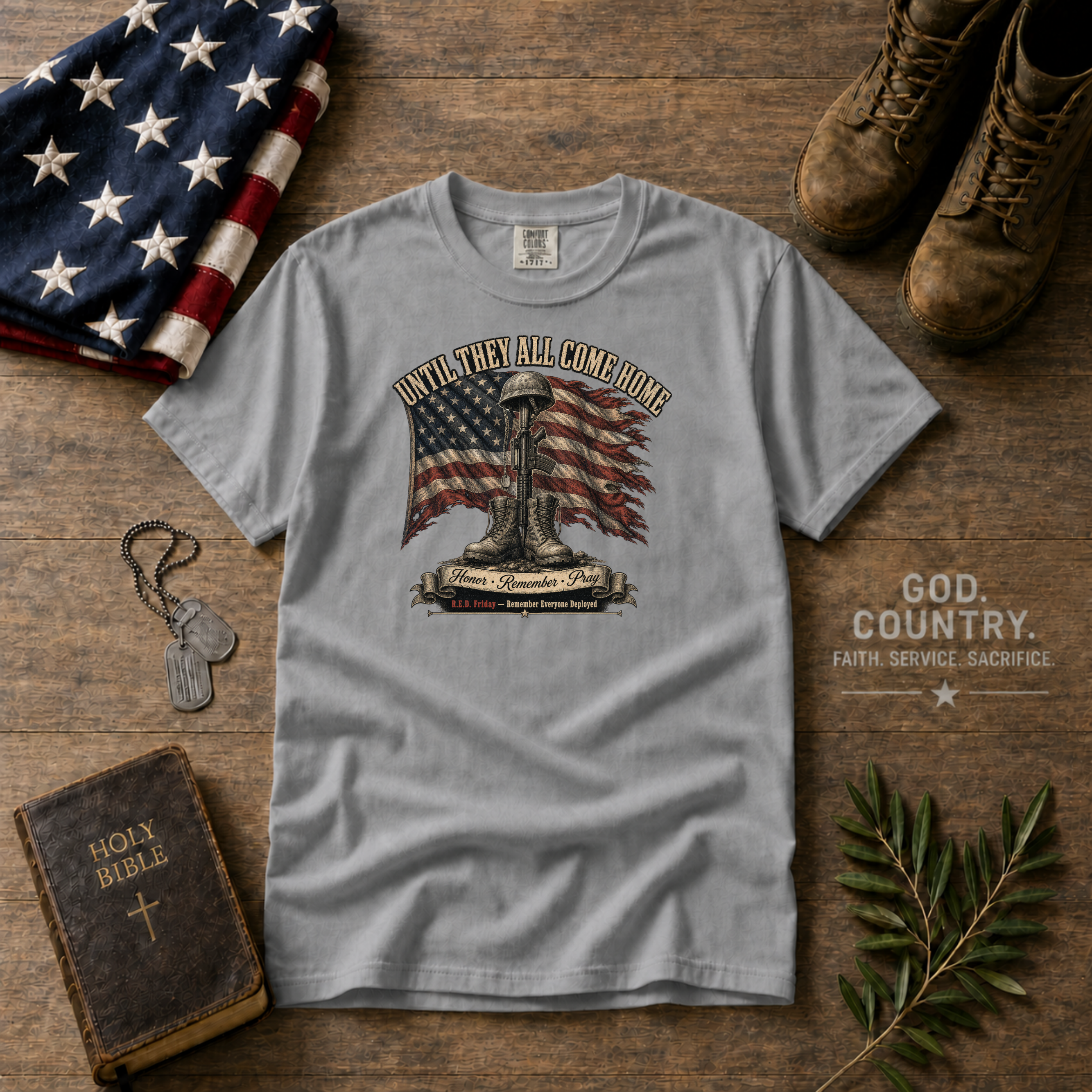Until They All Come Home Tee Shirt